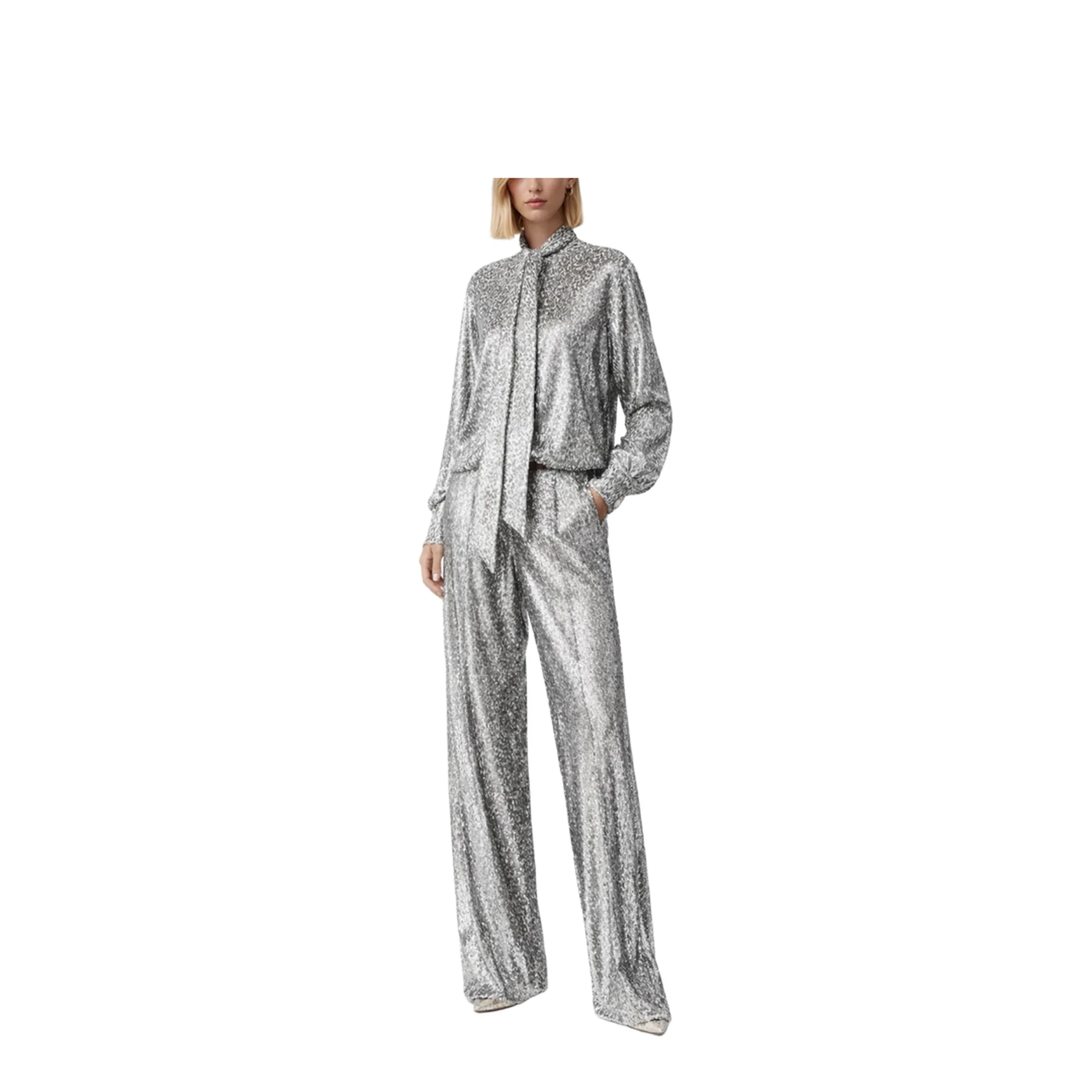 Pants in Fil Coupé - Image 2
