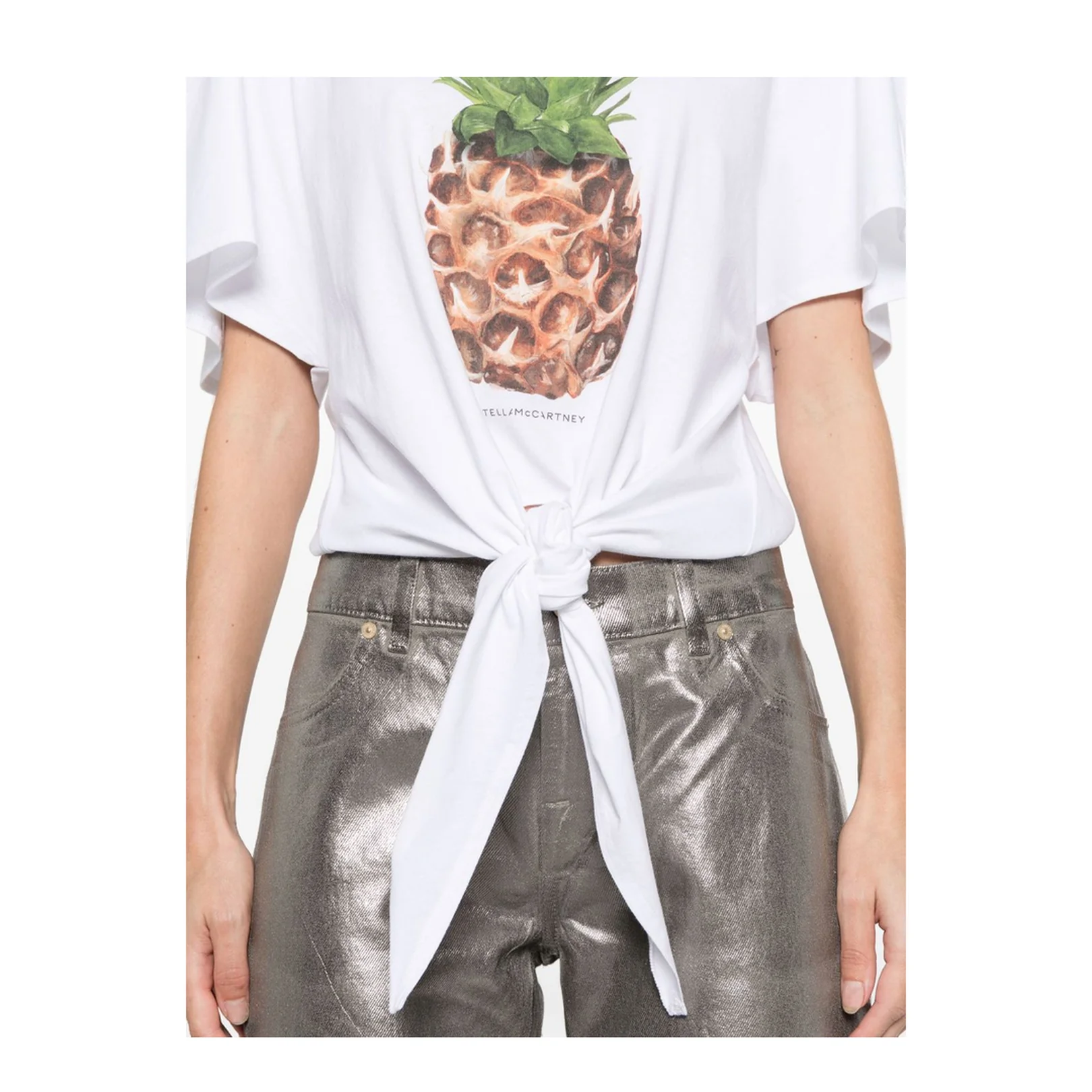Pineapple Cotton T-Shirt - Image 4