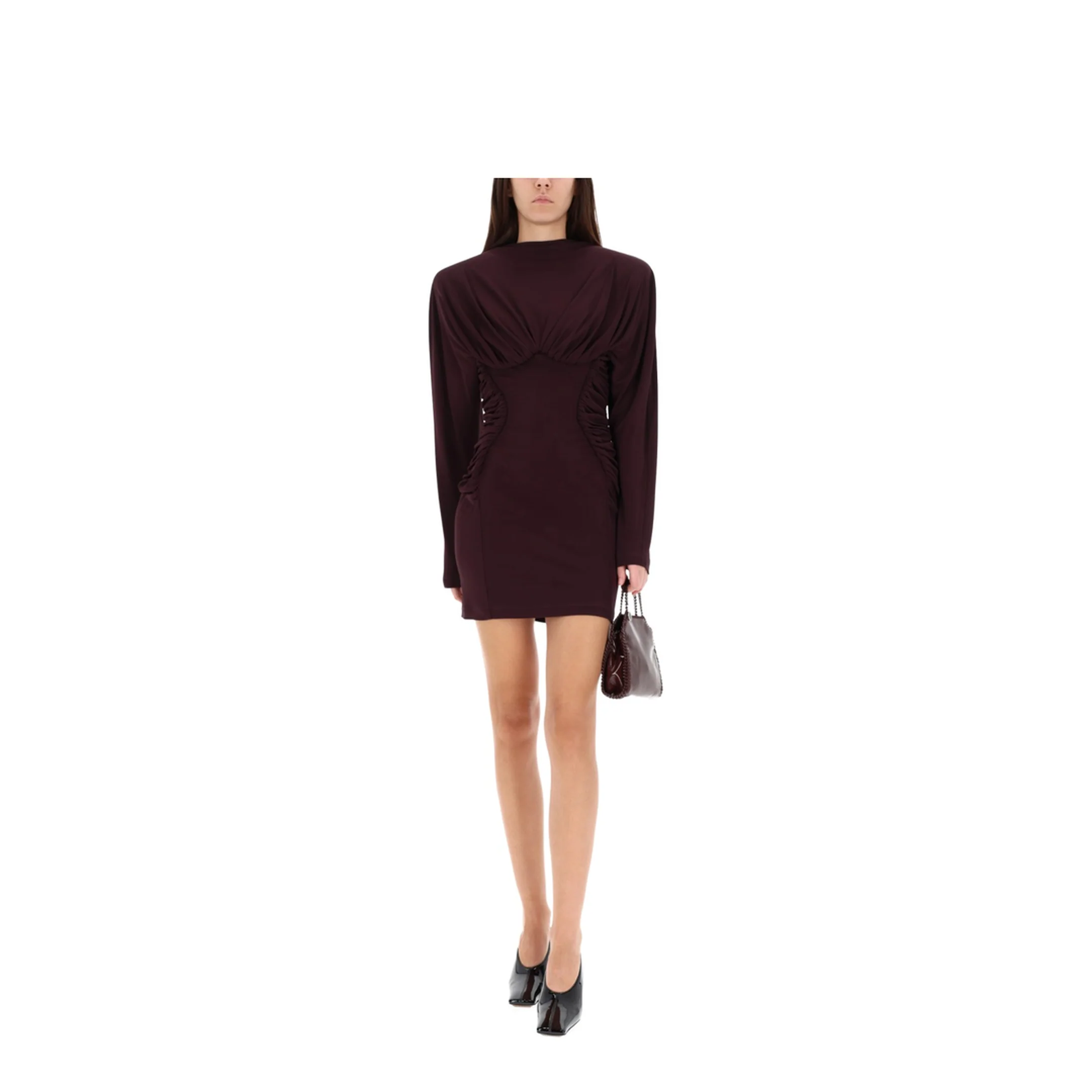 Pleated Mini Dress - Image 2
