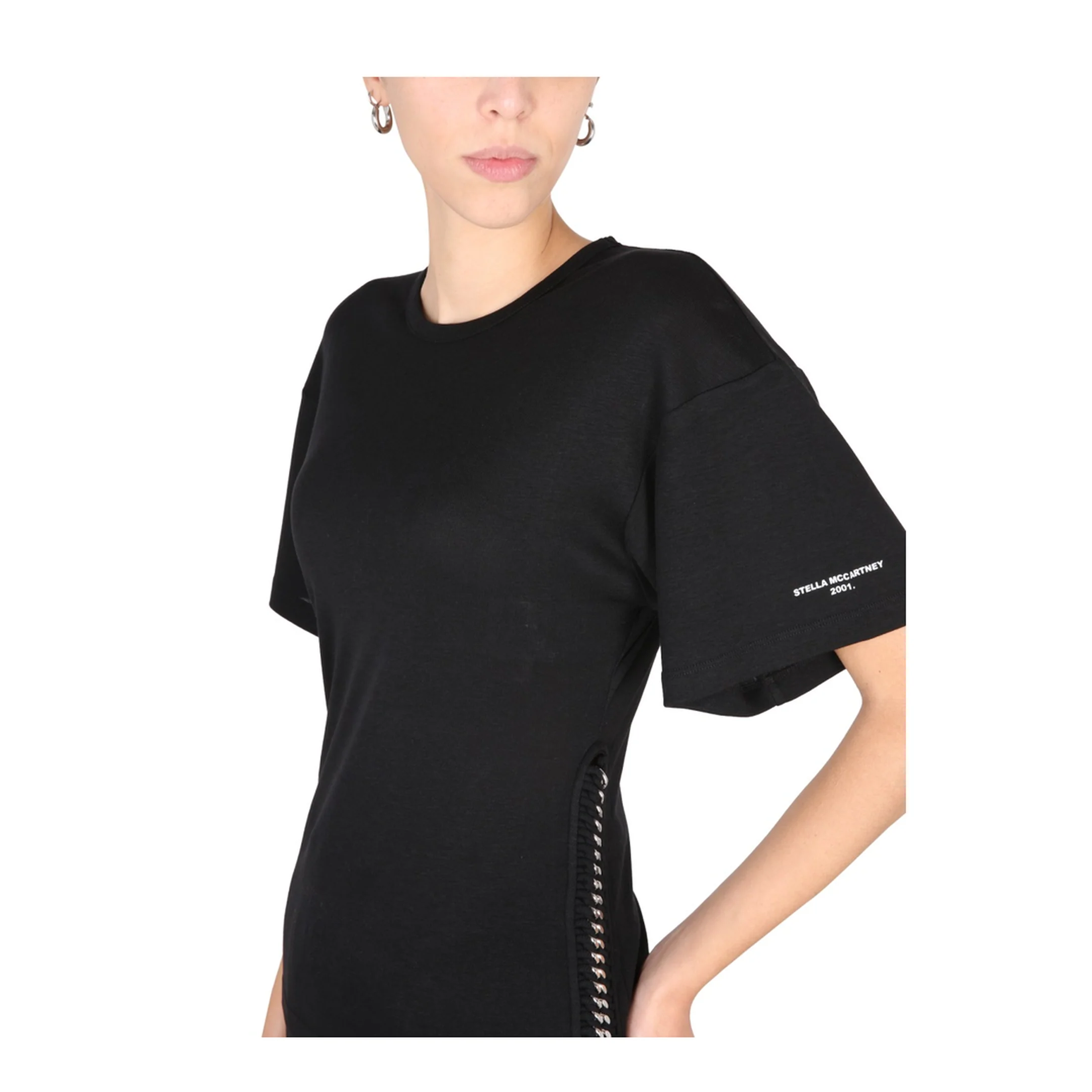T-Shirt with Chain Detail - Image 4