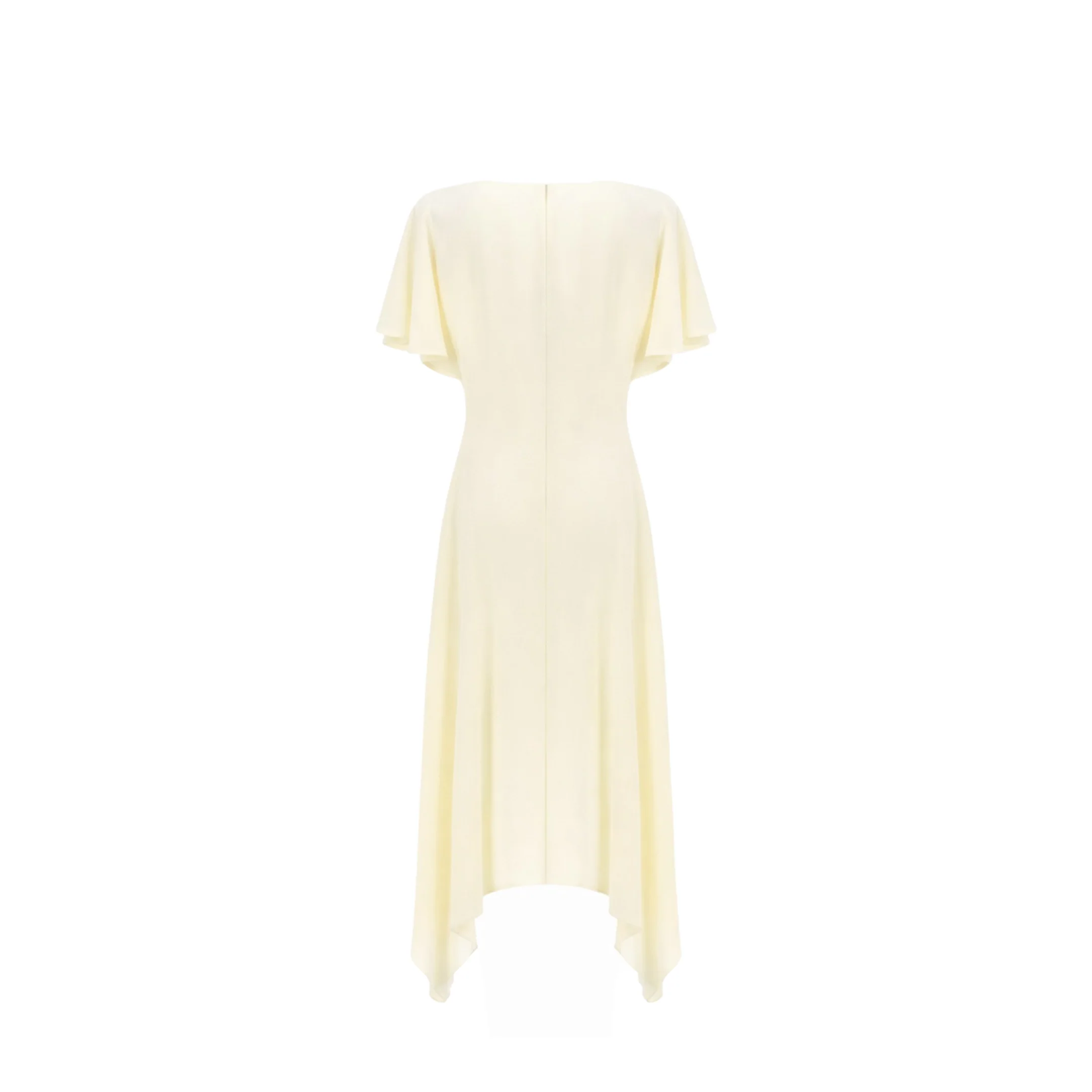 V-Neck Midi Dress - Image 3