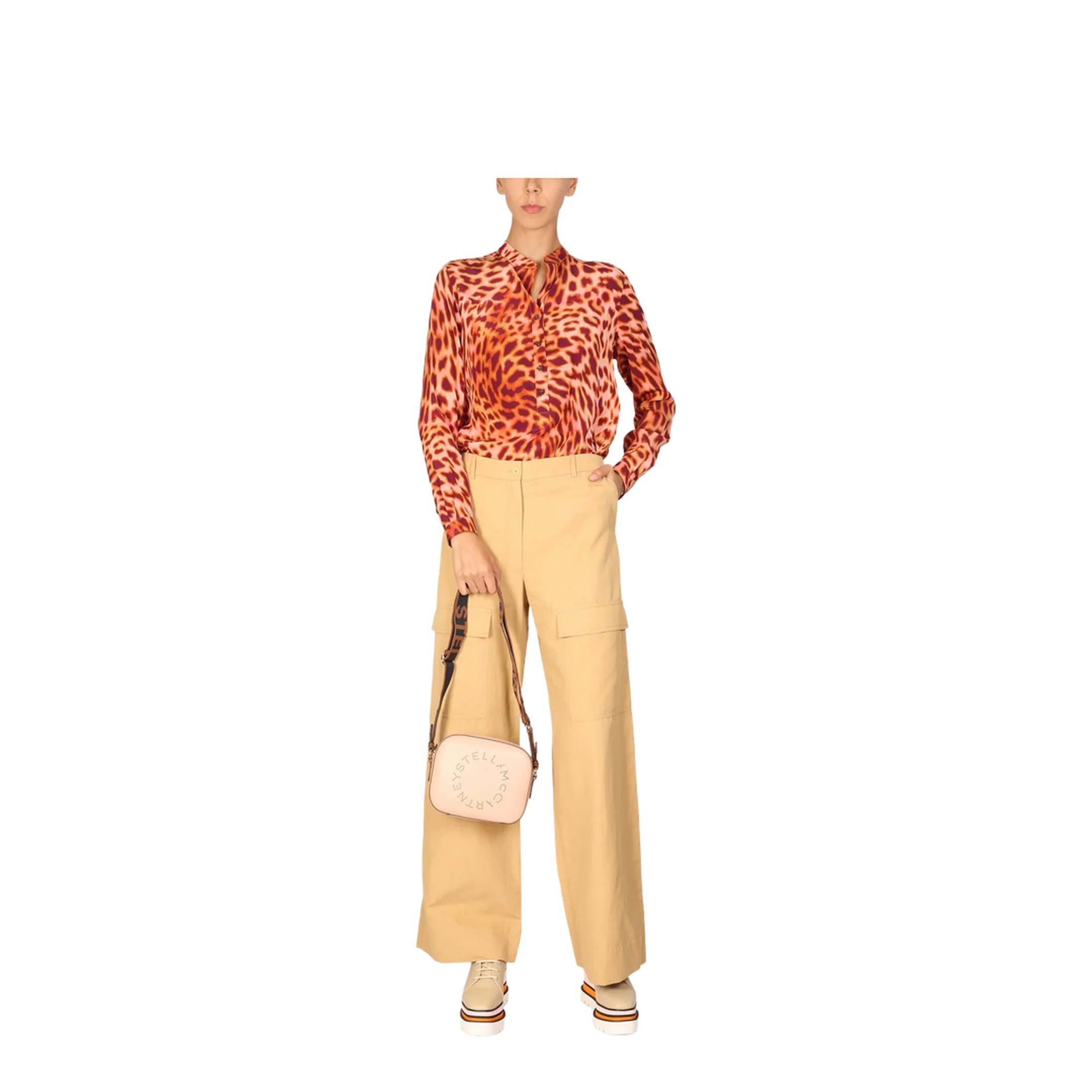 Wide Leg Cargo Pants - Image 2