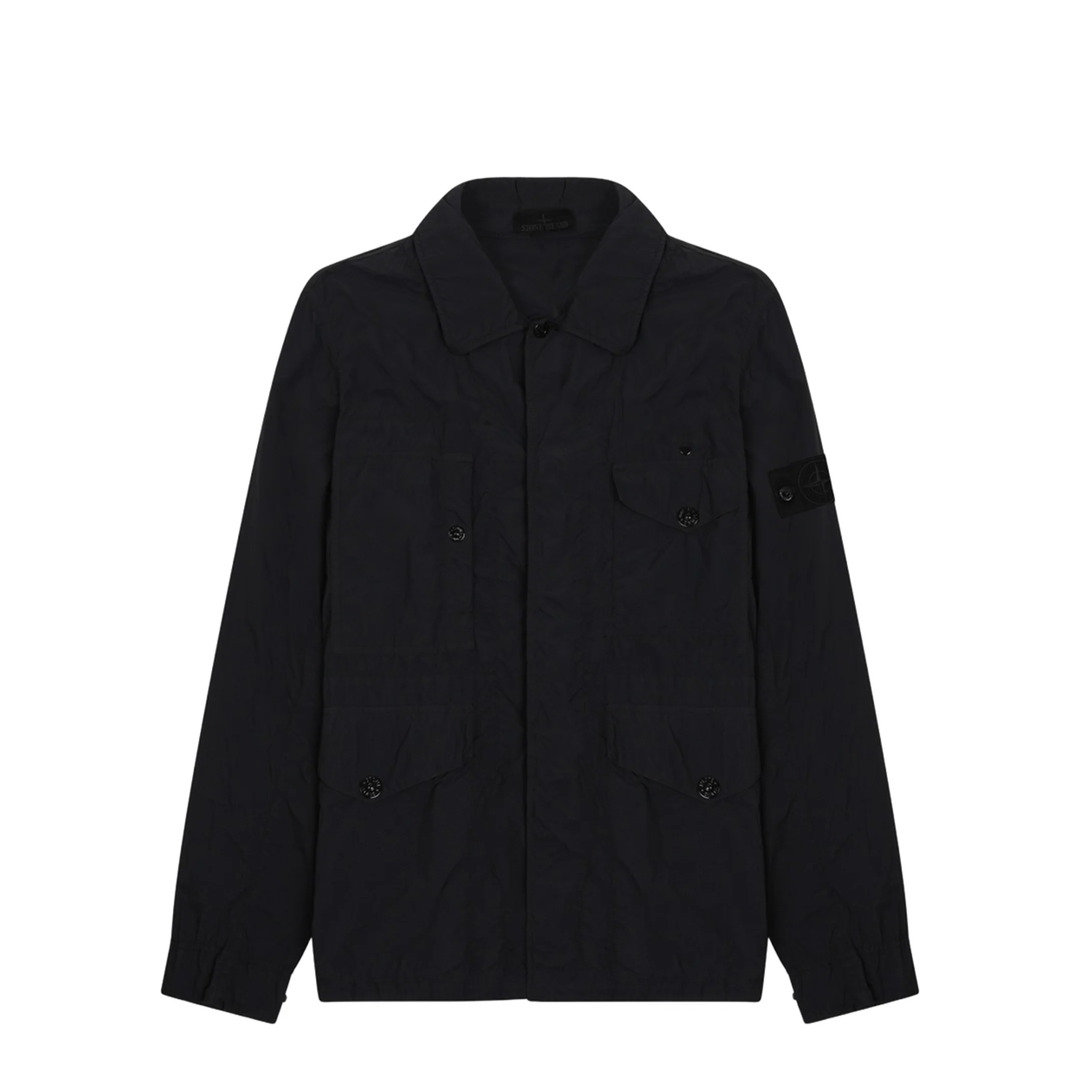 Jacket with Logo Patch