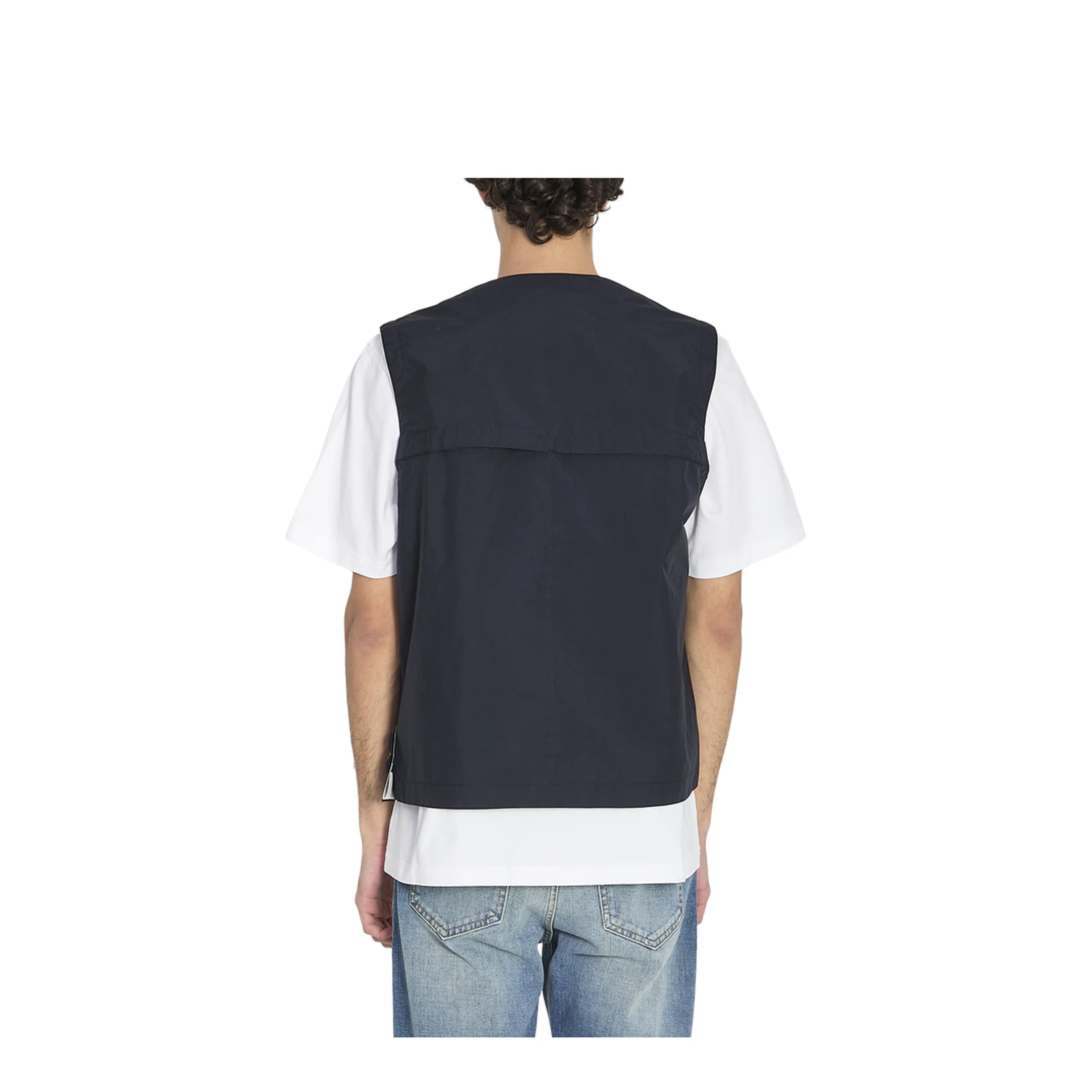 Metal Lamina Poly Ripstop Vest - Image 4