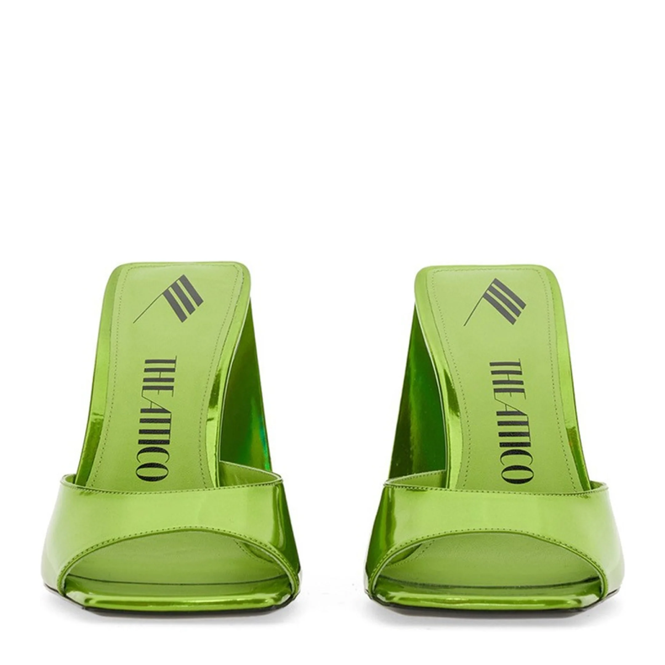 Devon Holographic Green Mule - Image 3