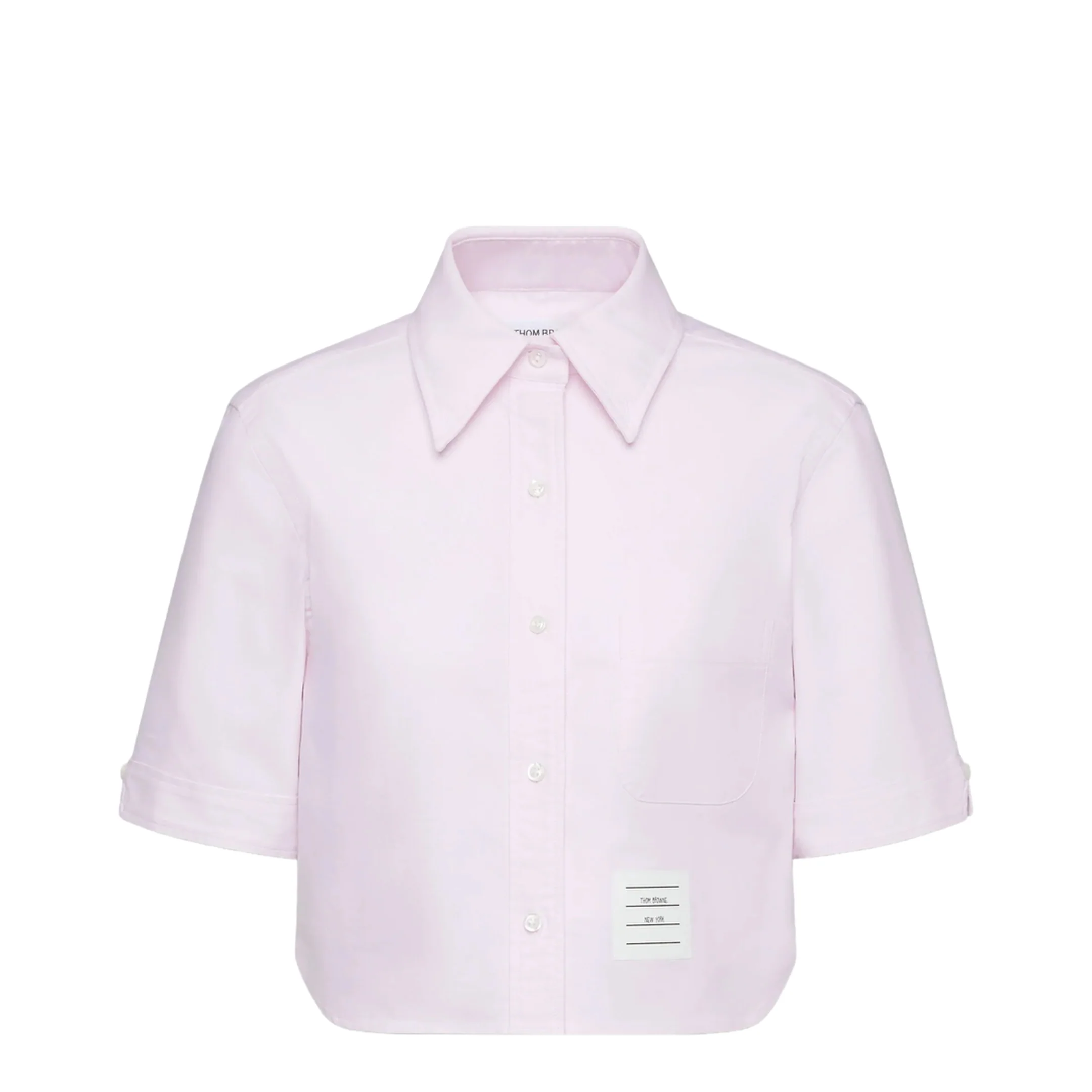 Cotton Cropped Shirt - Image 2