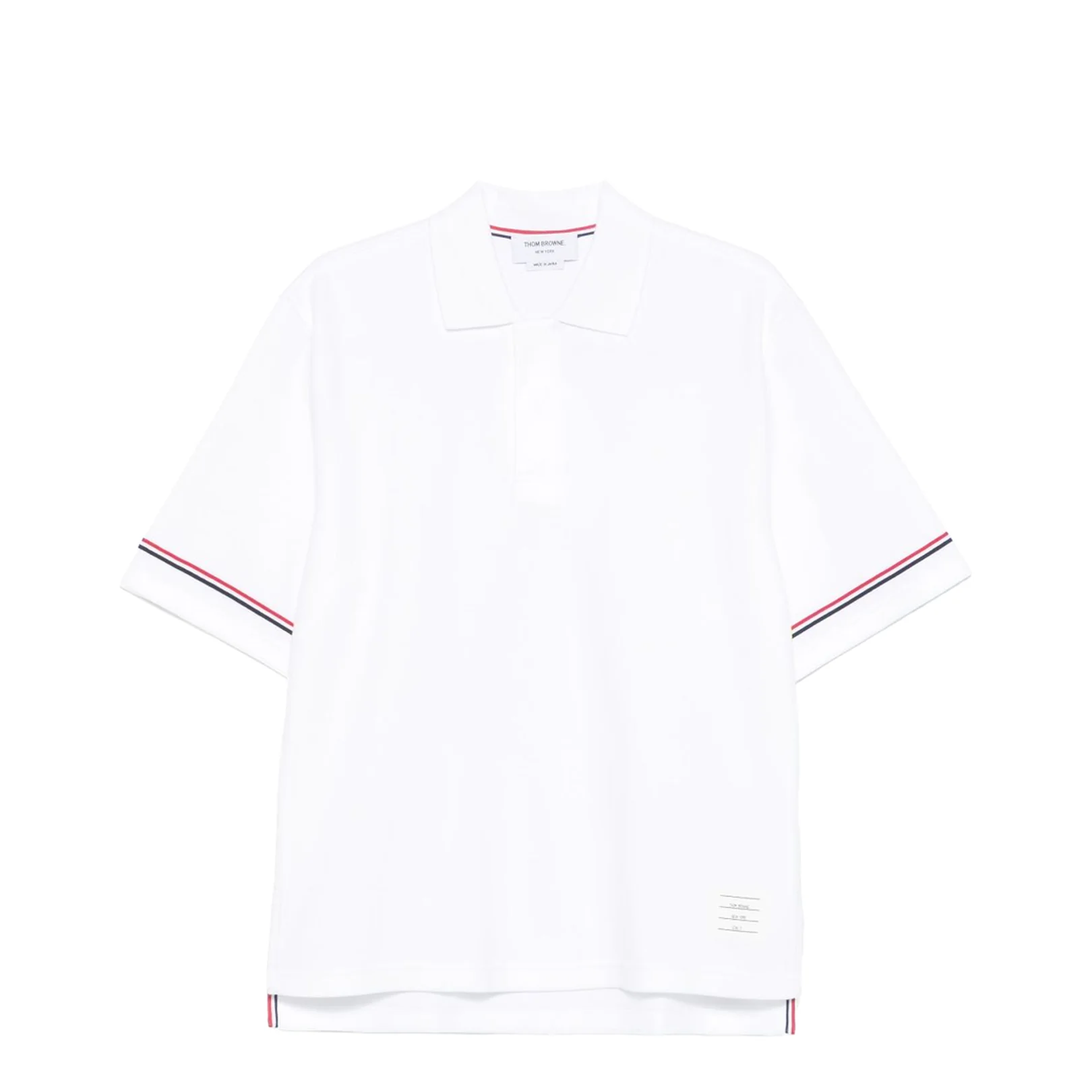 Rugby Fit RWB Stripe Short Sleeve Polo Shirt