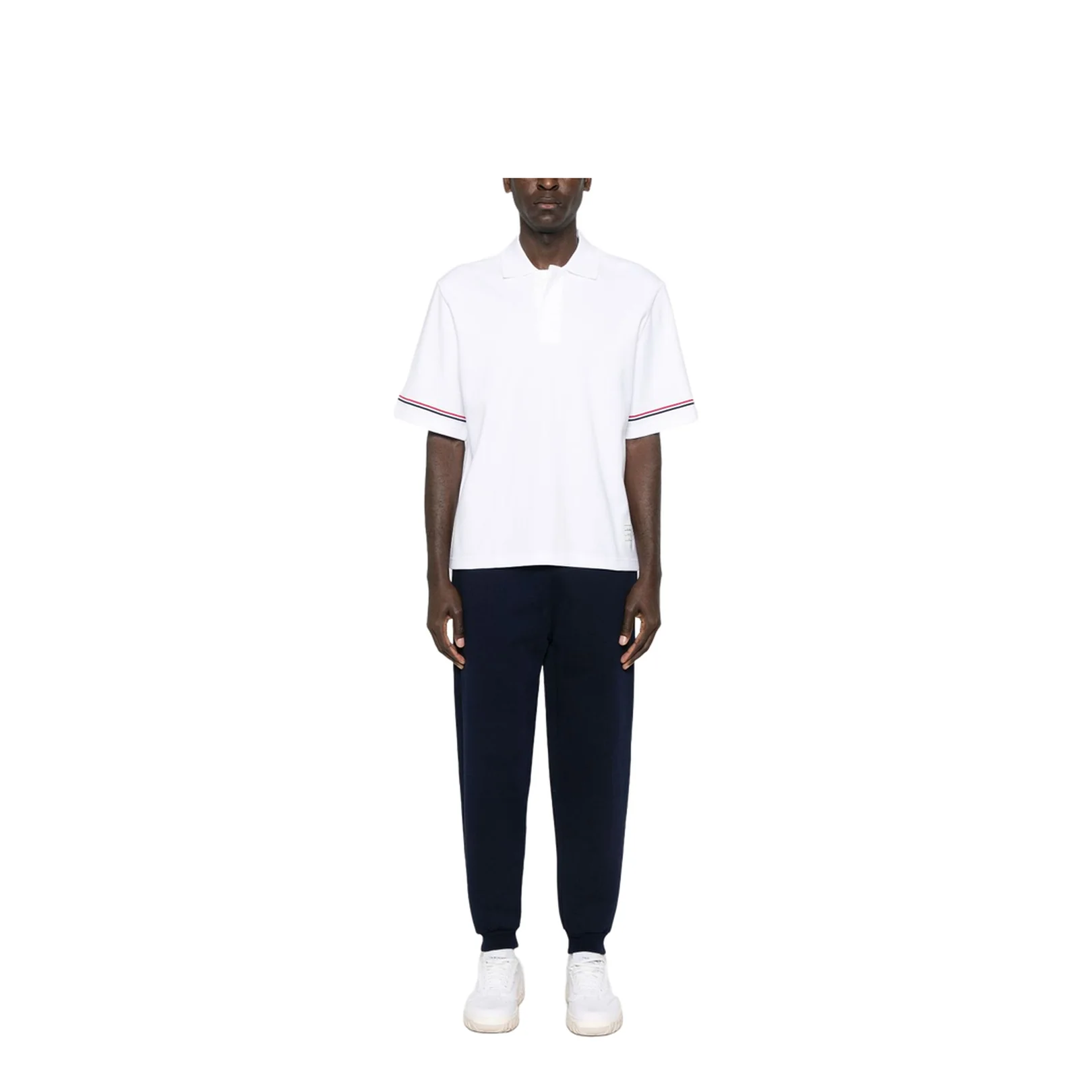 Rugby Fit RWB Stripe Short Sleeve Polo Shirt - Image 4
