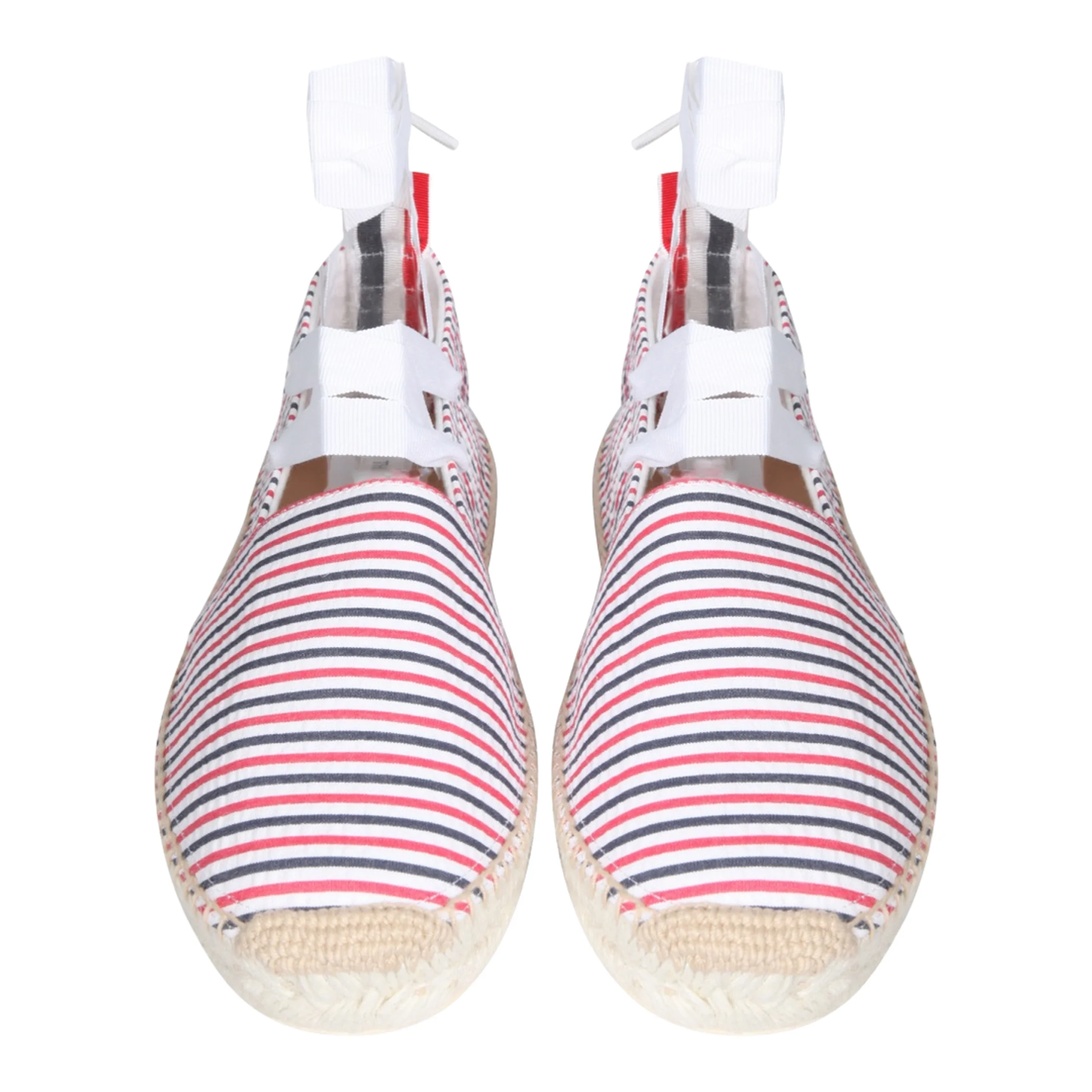 Seersucker Cotton Espadrilles - Image 2
