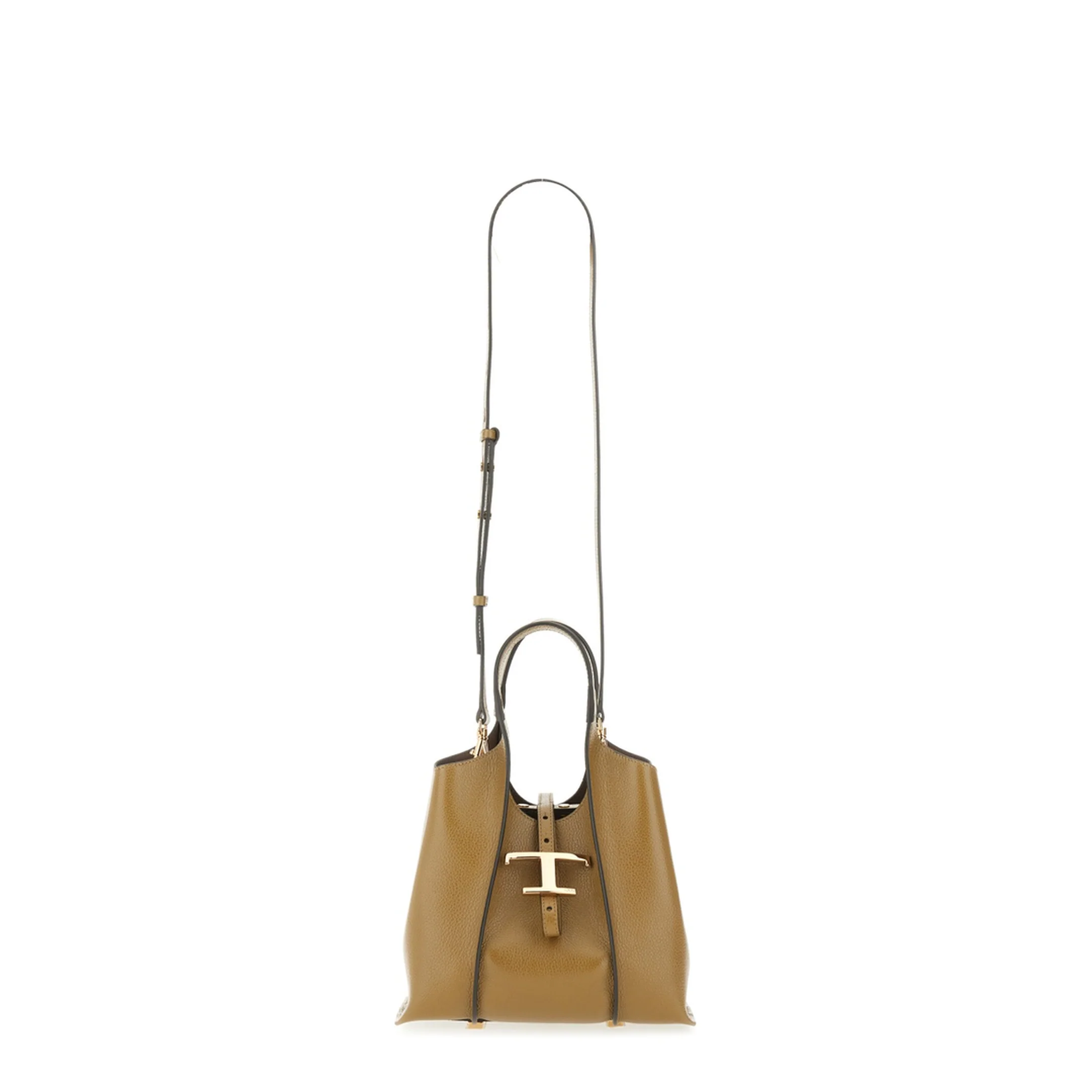 T Timeless Shopping Bag in Leather Mini - Image 4
