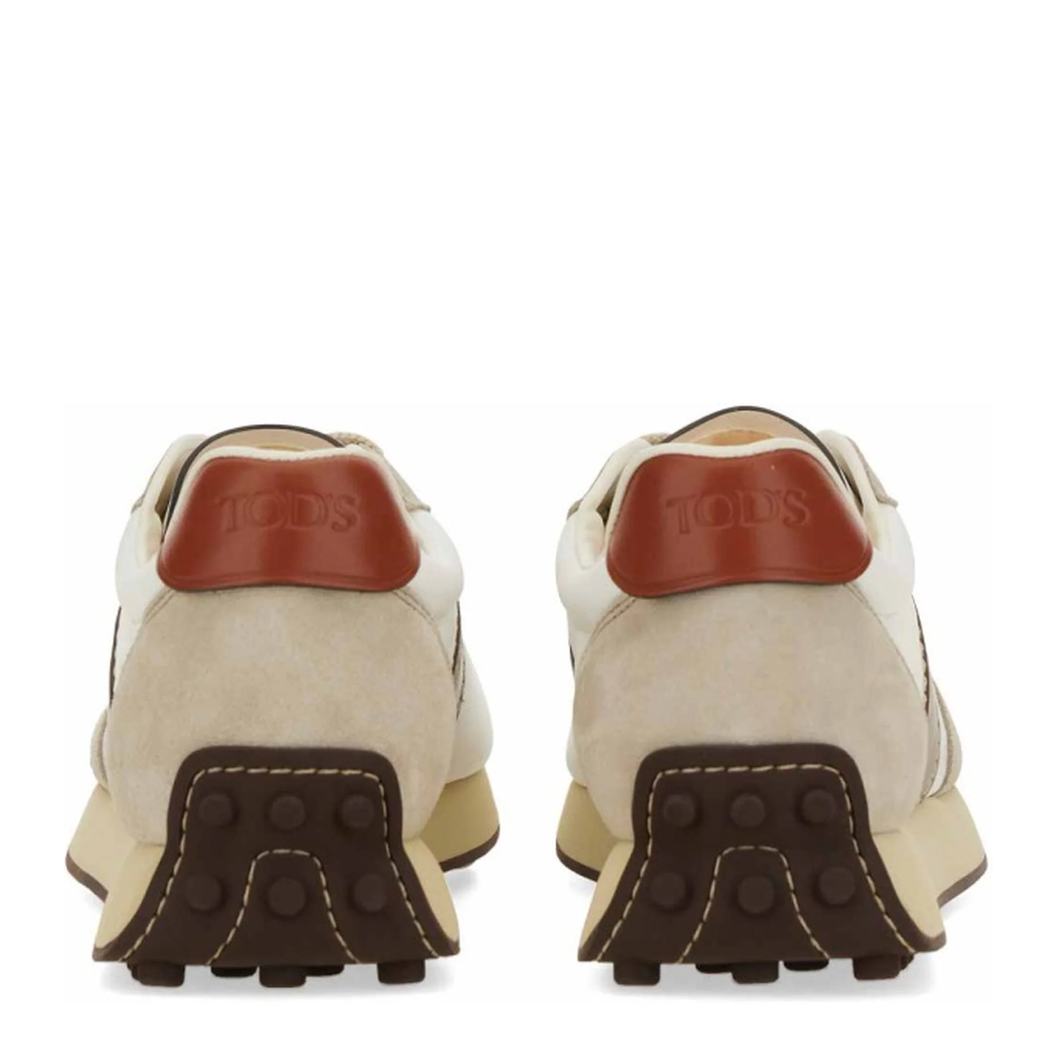 Leather and Fabric Sneaker - Image 3