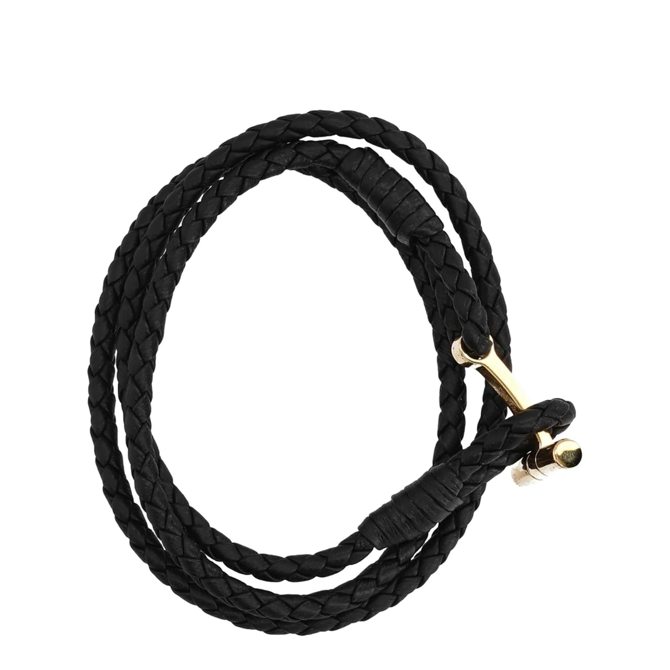 Braided Leather Bracelet - Image 3