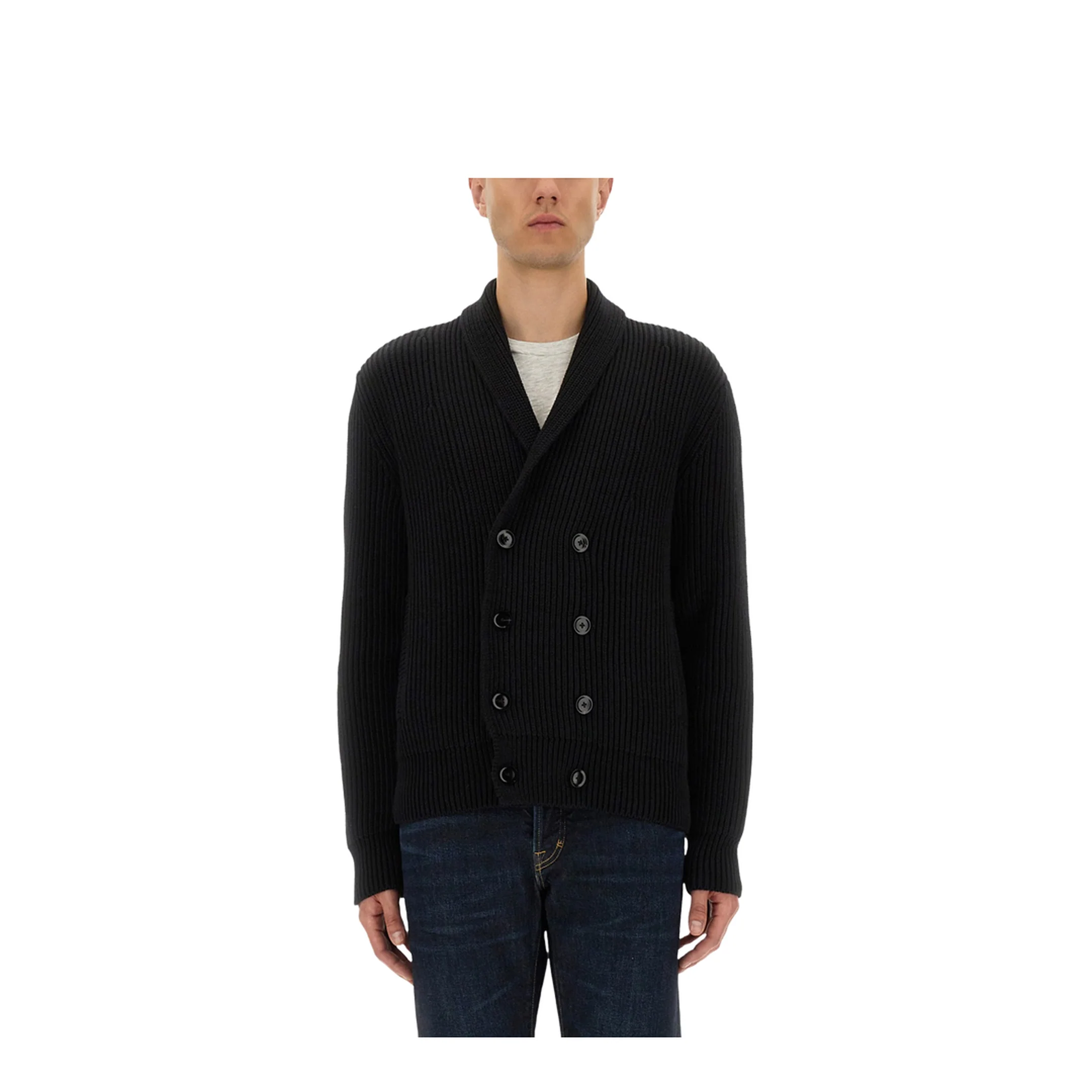Double-Breasted Cardigan