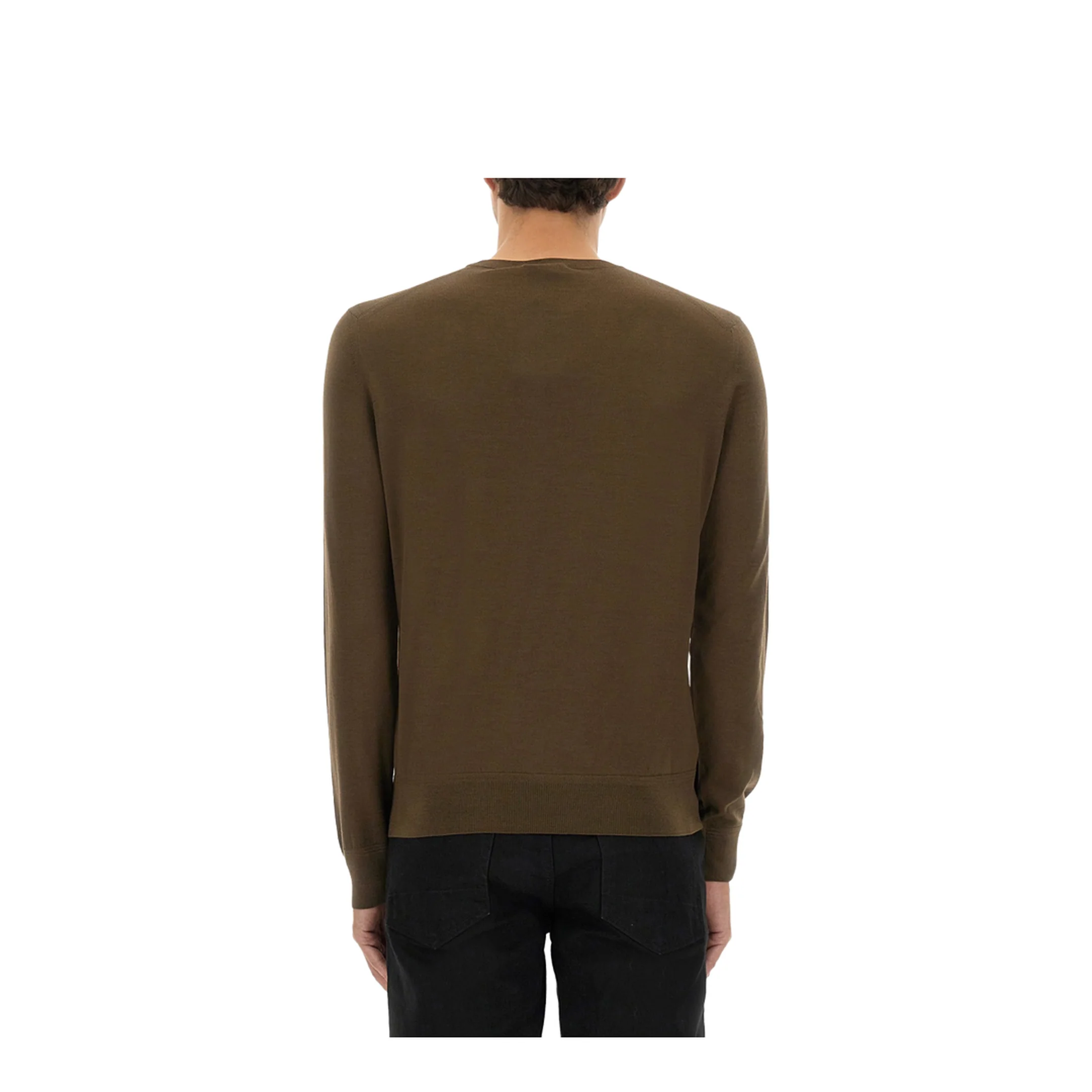 Fine Merino Virgin Wool Sweater - Image 3