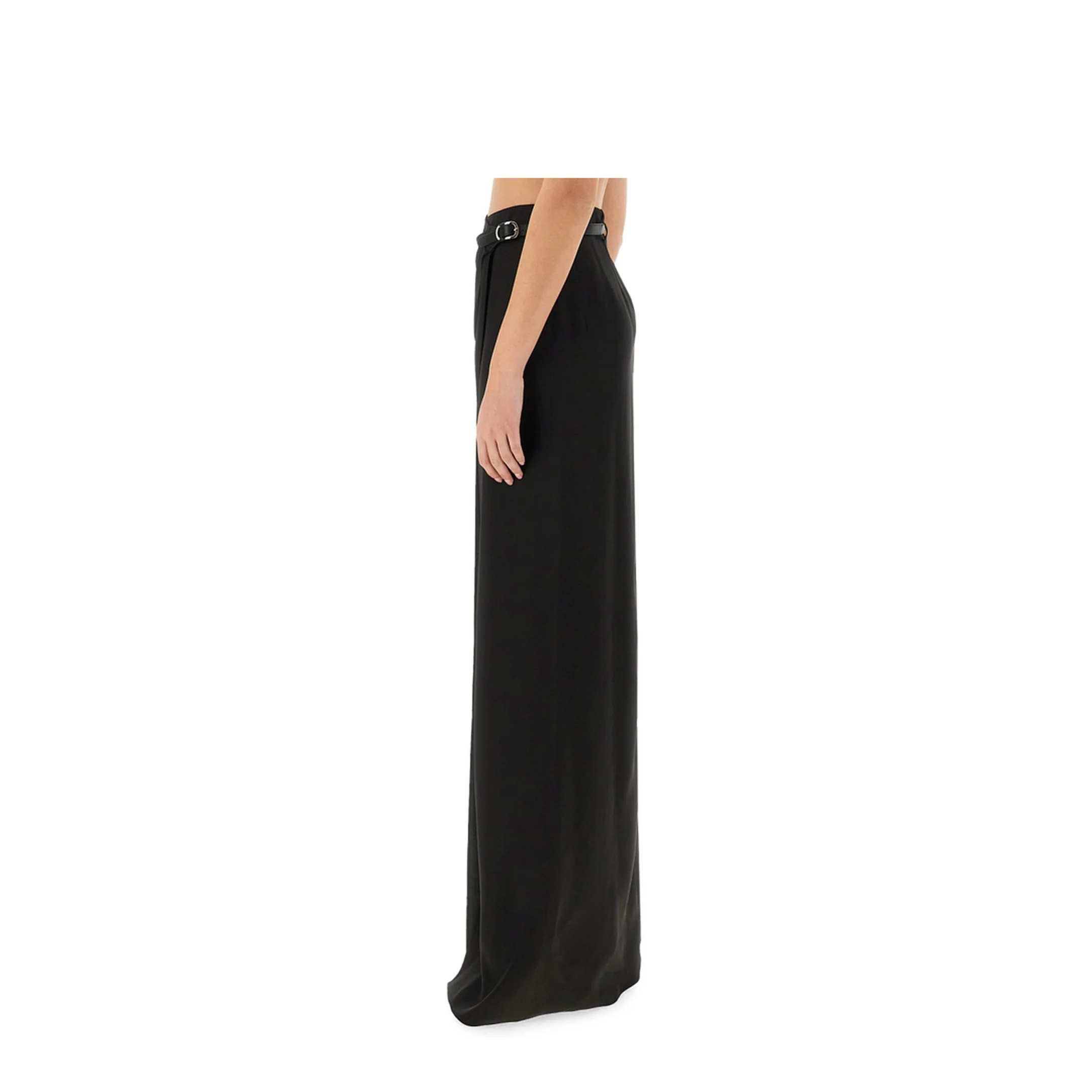 Maxi Wrap Skirt with Belt - Image 4