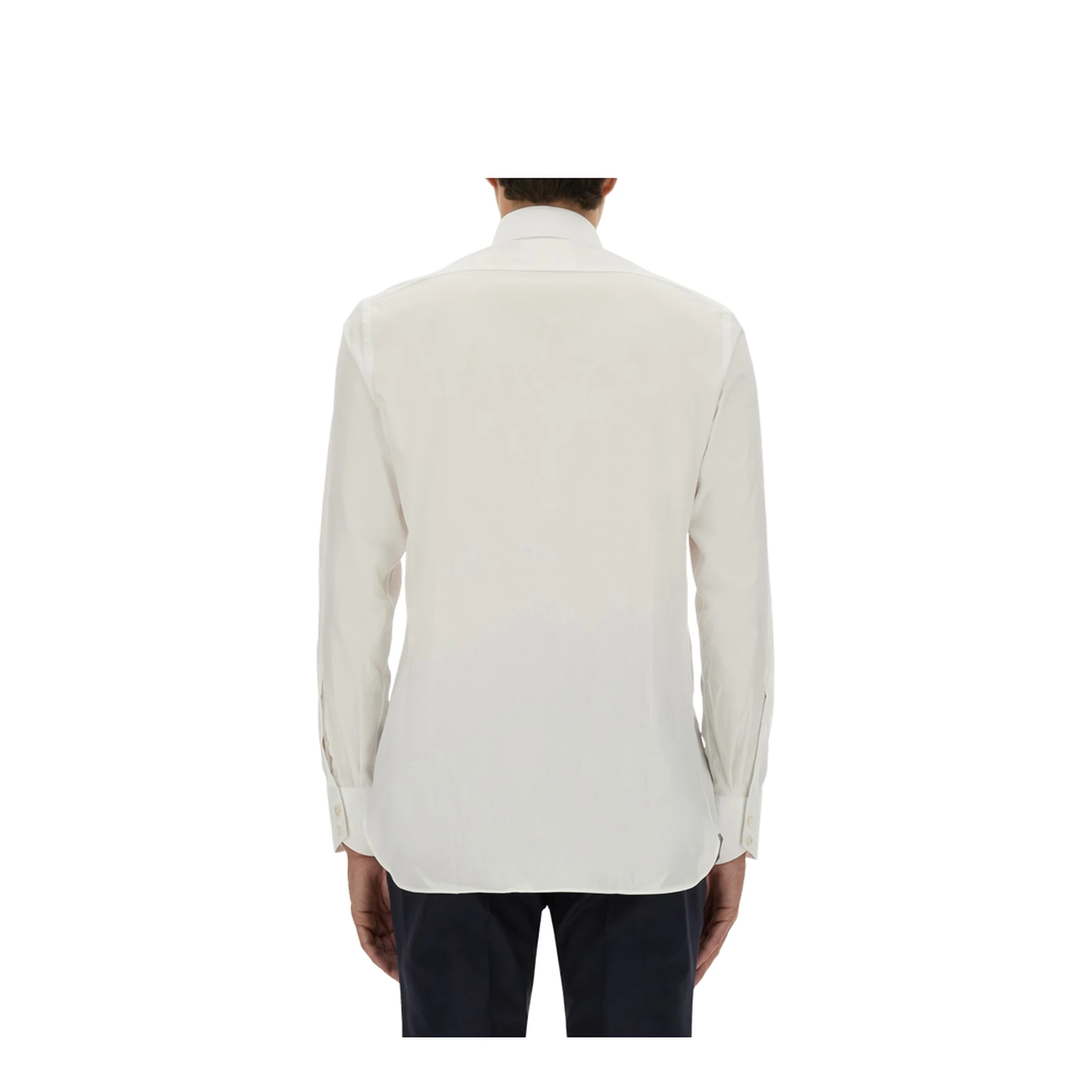 Shirt with Classic Collar - Image 5