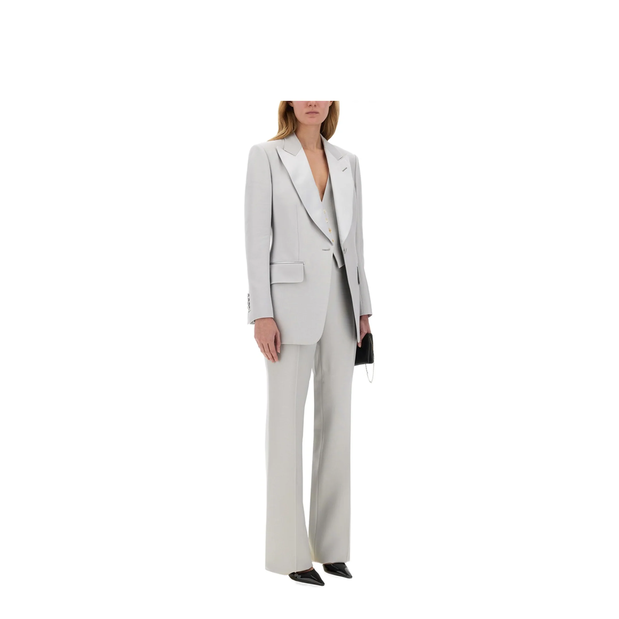 Silk Wool Vest - Image 2