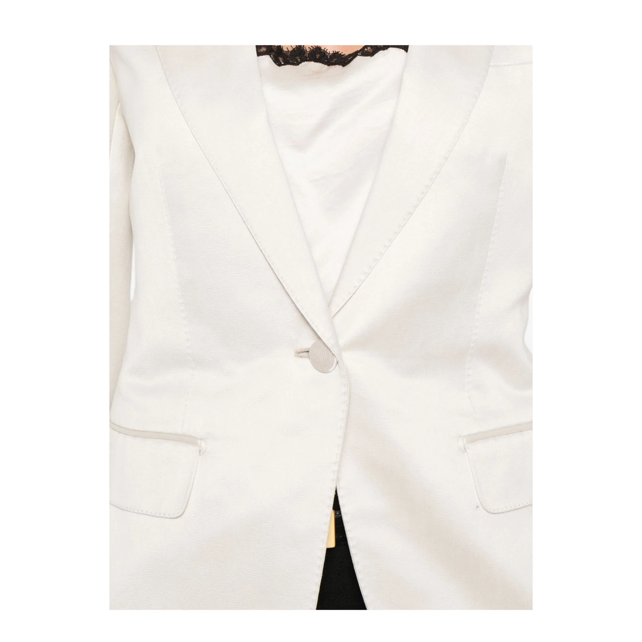 Single-breasted Blazer Jacket - Image 3