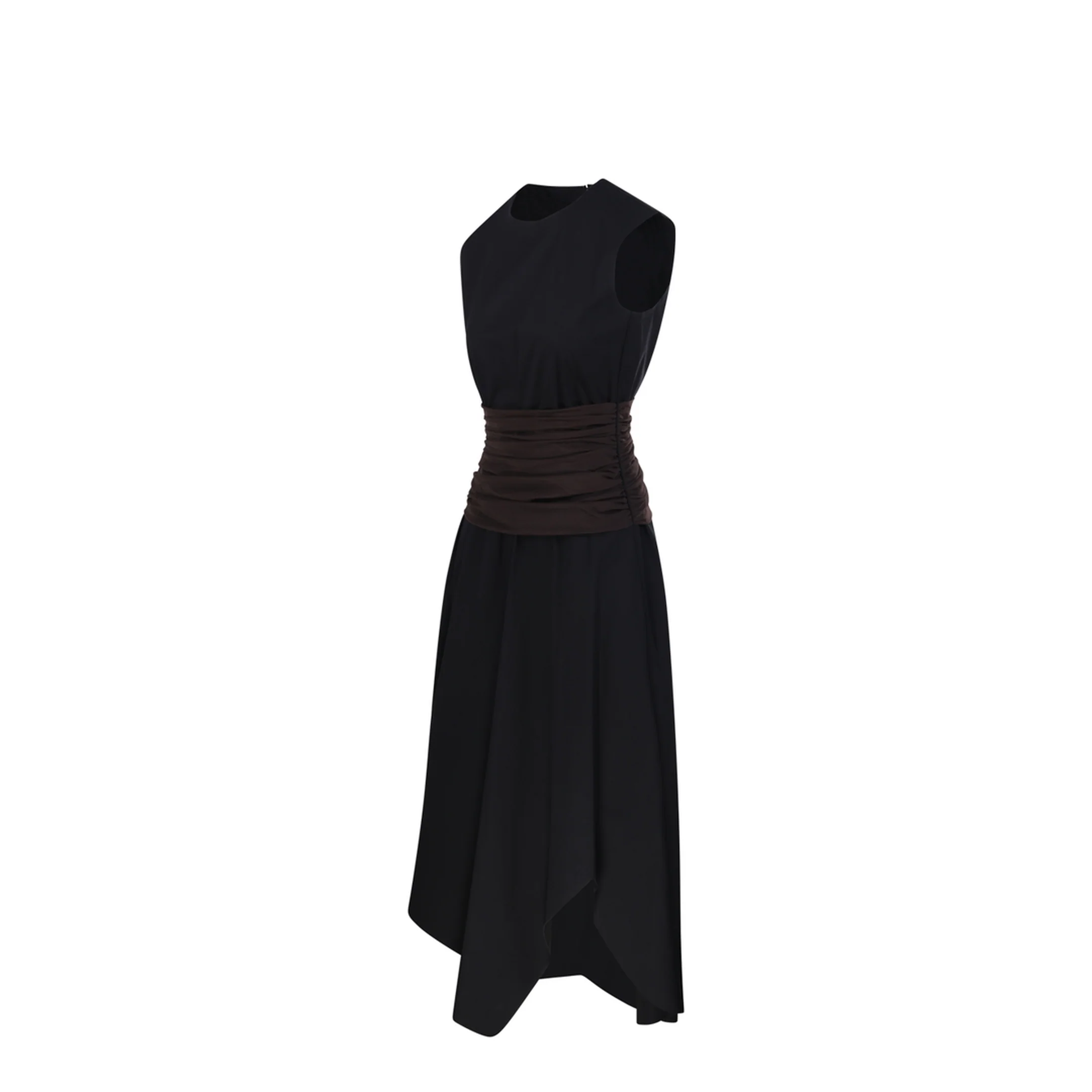 Black Sleeveless Dress - Image 3