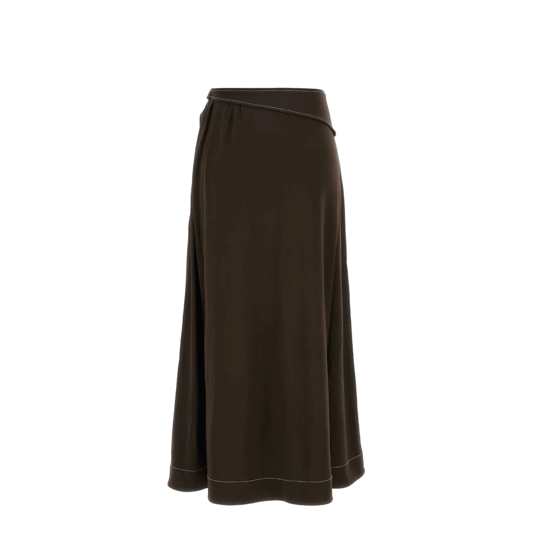 Brown Viscose Skirt - Image 5