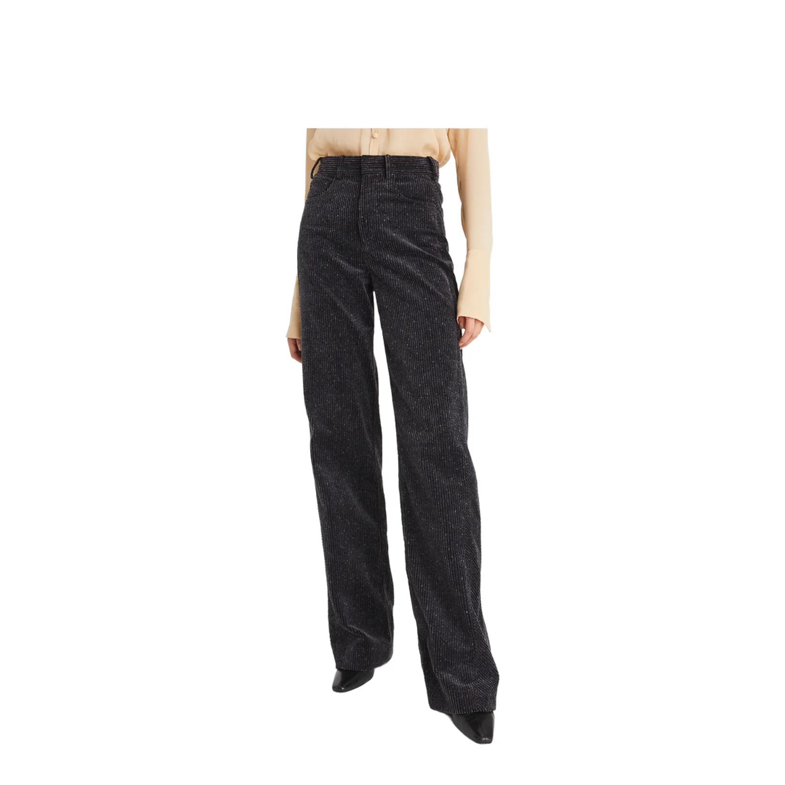Corduroy Wide Pants - Image 4