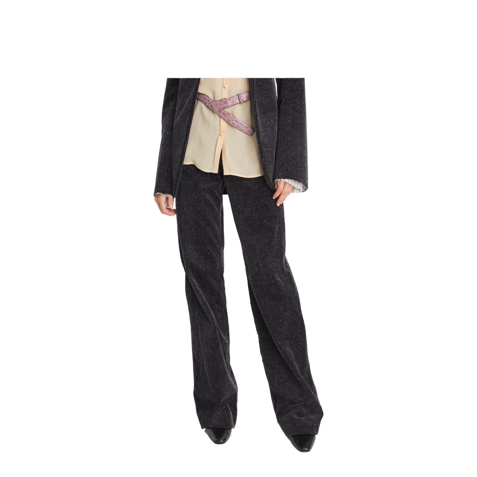 Corduroy Wide Pants - Image 5