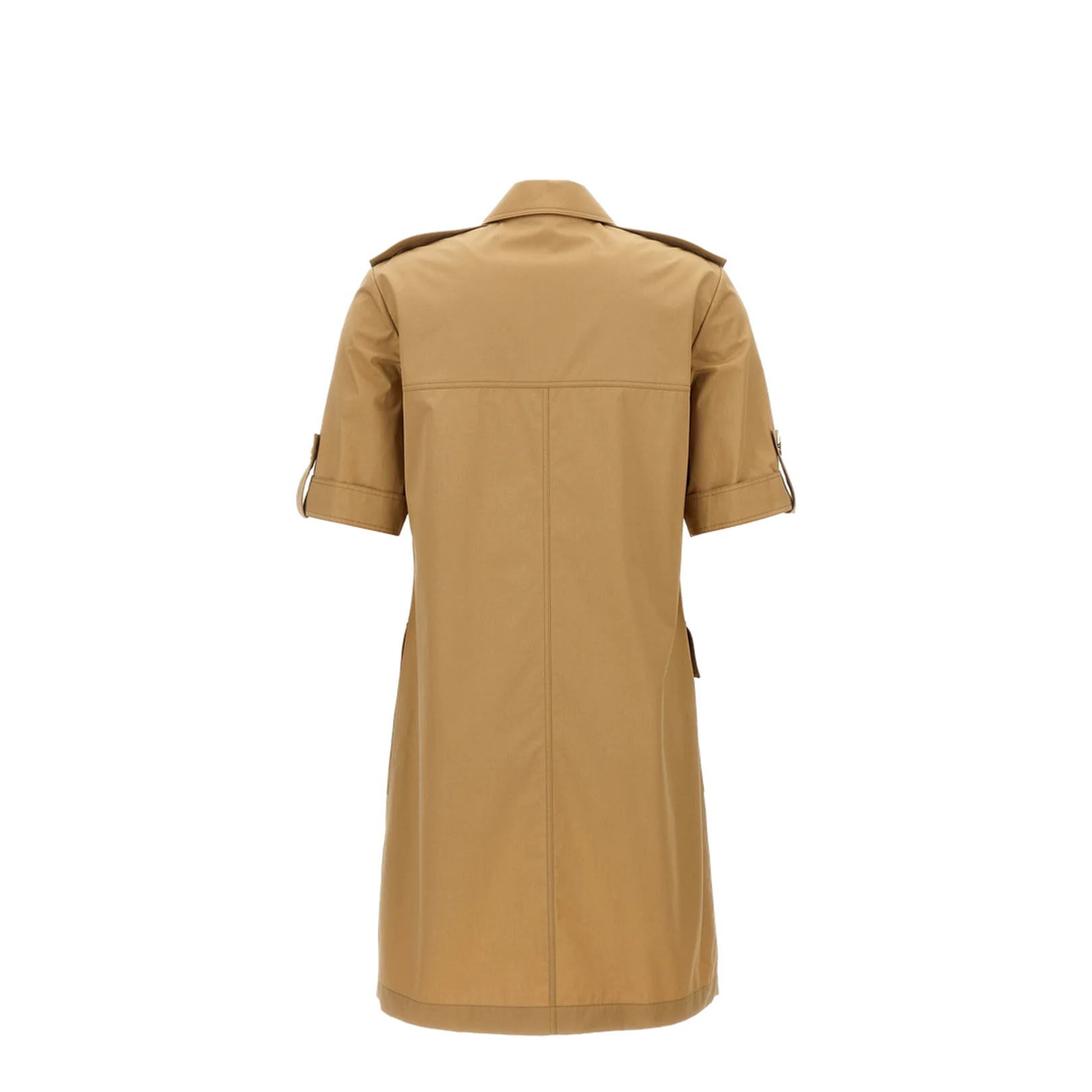 Cotton Camp Dress - Beige - Image 2