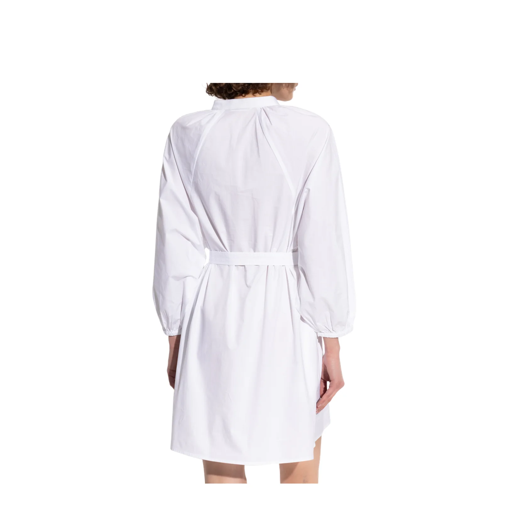Dress V Neckline White - Image 4