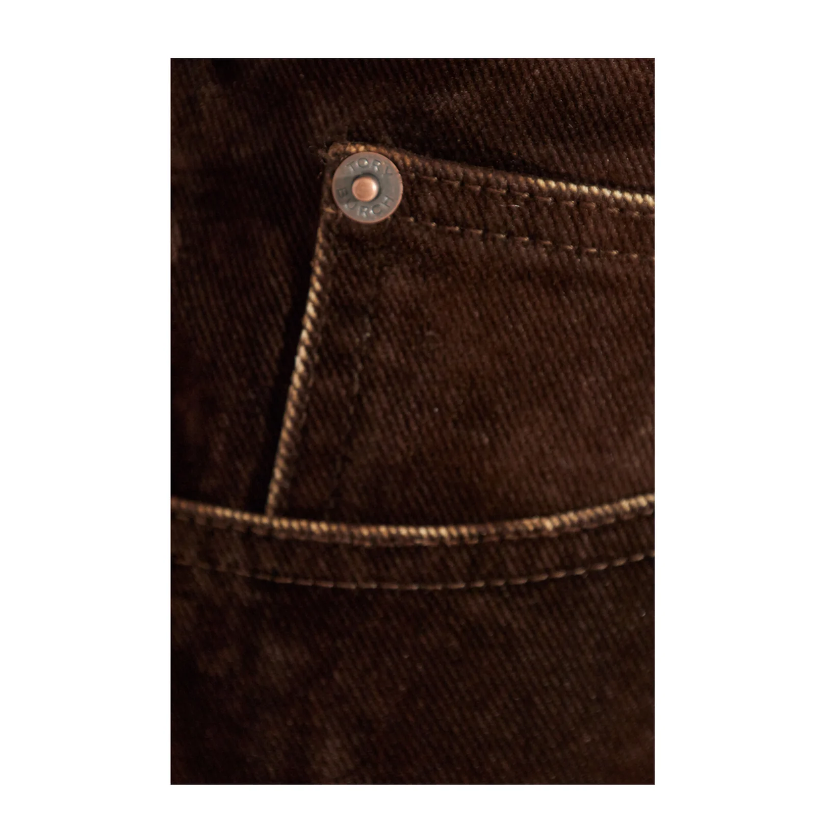 Velvet-Finished Jeans - Image 5