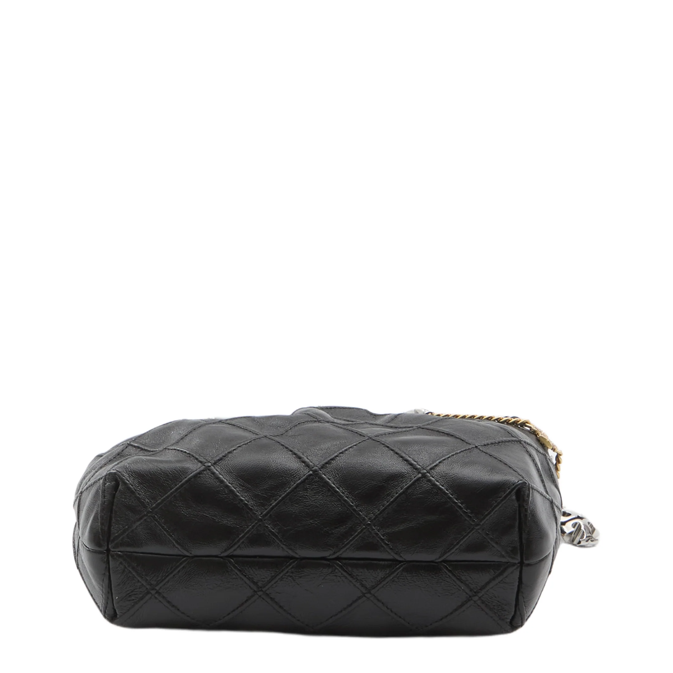 Fleming Mini Leather Hobo Bag - Image 3