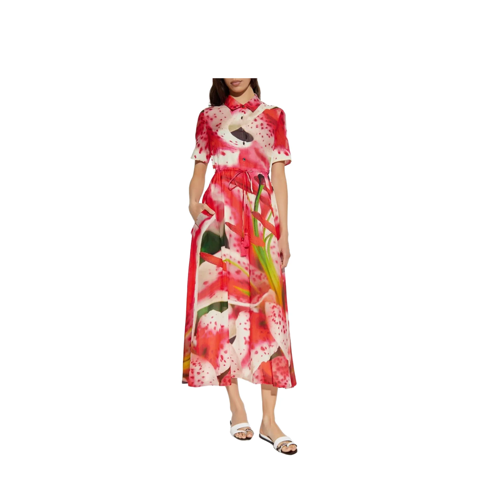 Fuchsia Shirtdress - Image 3