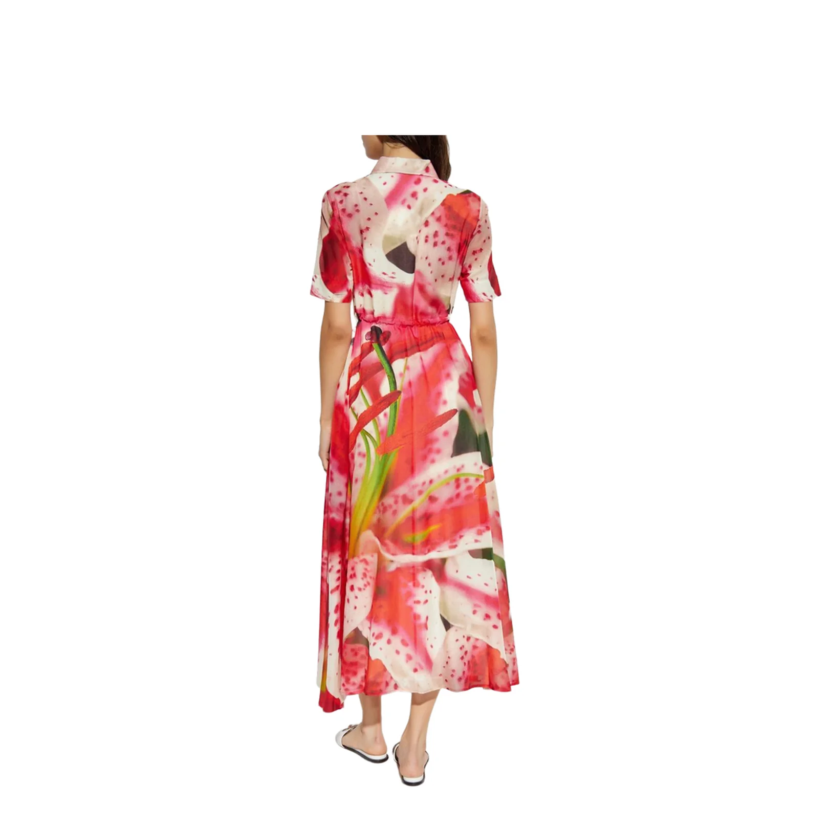 Fuchsia Shirtdress - Image 4