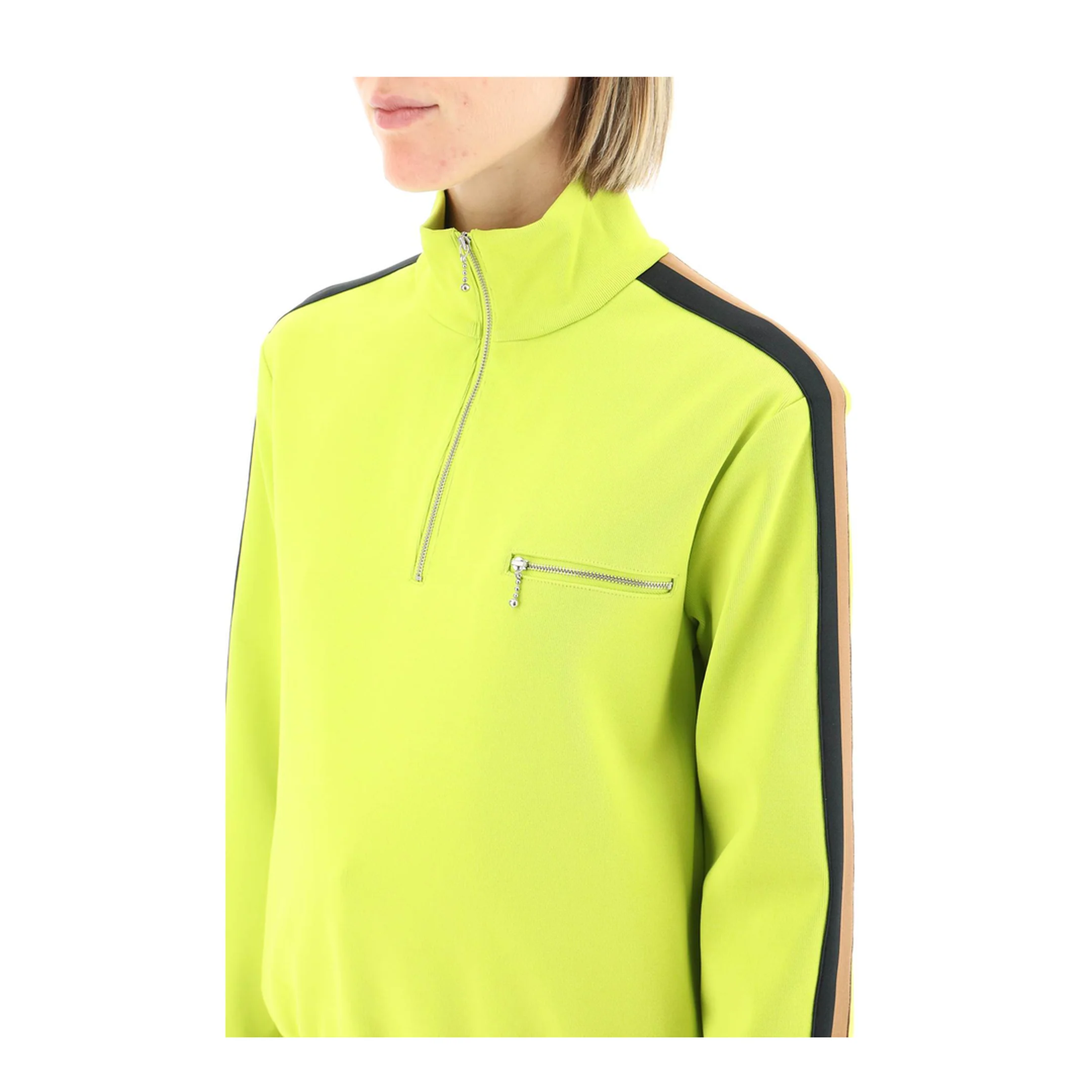 Knit Quarter Zip Sweater - Image 4