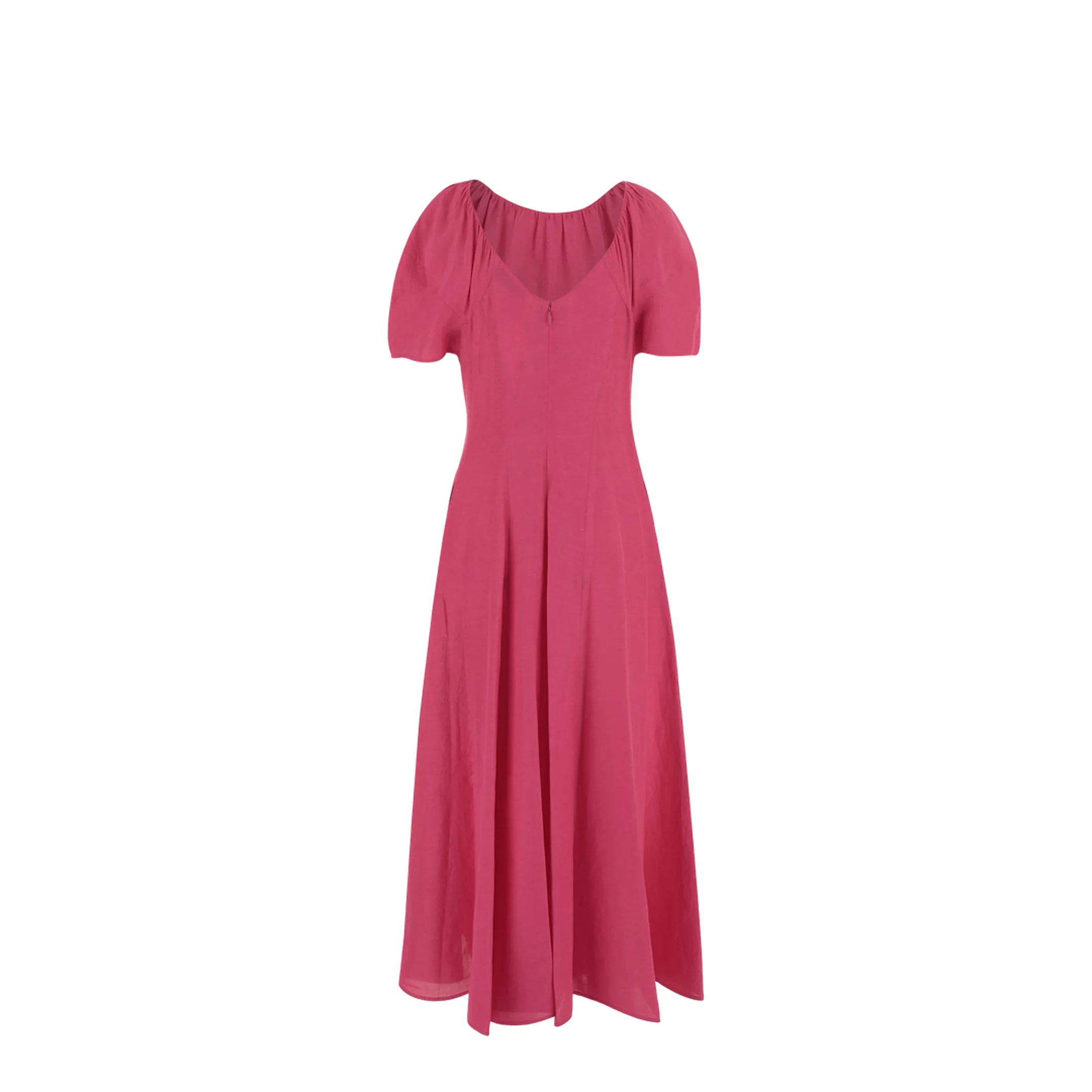 Linen And Viscose Dress - Image 3
