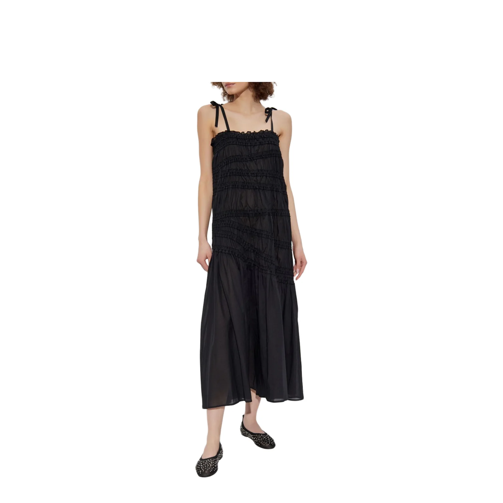 Midi Smock Point Dress - Image 3