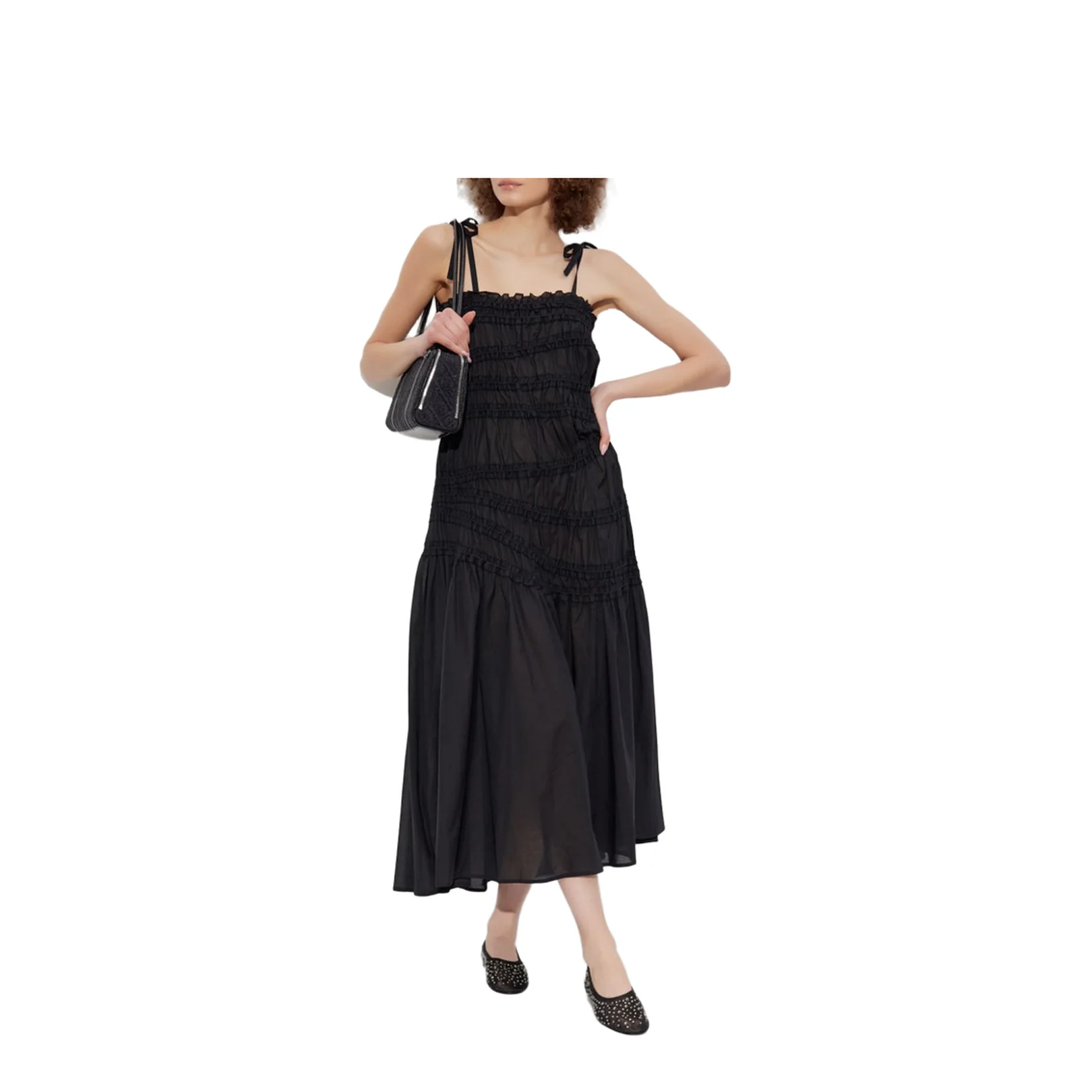 Midi Smock Point Dress - Image 5