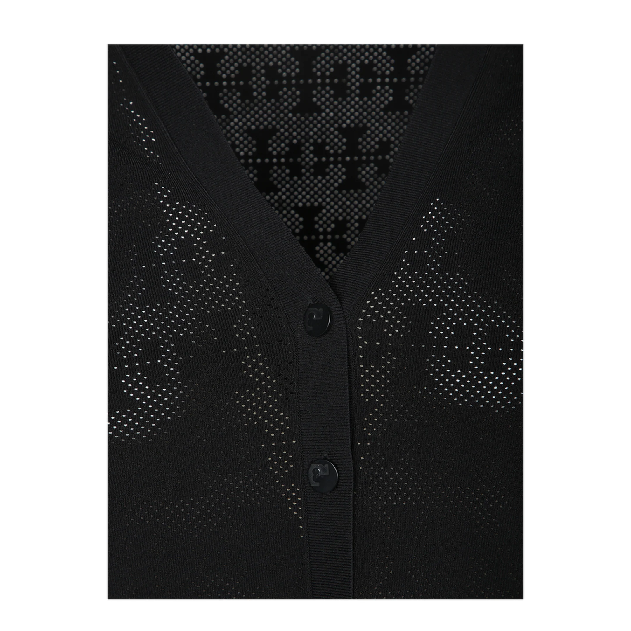 Monogram Jacquard Cardigan - Image 3