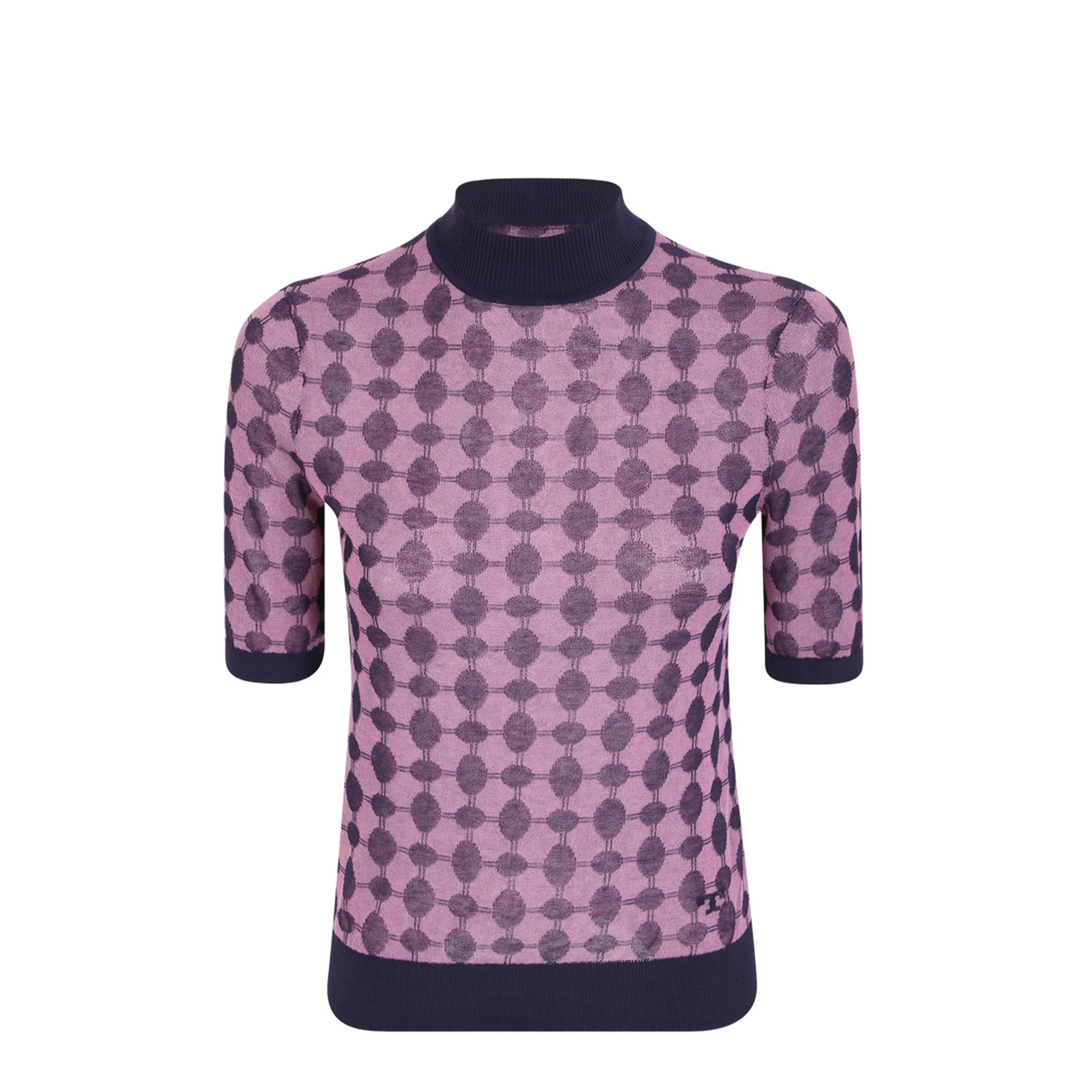 Patterned Turtleneck - Image 3