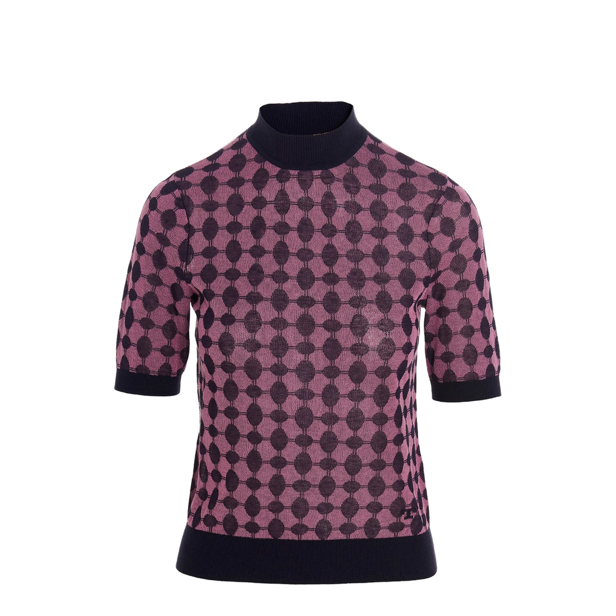 Patterned Turtleneck - Image 5
