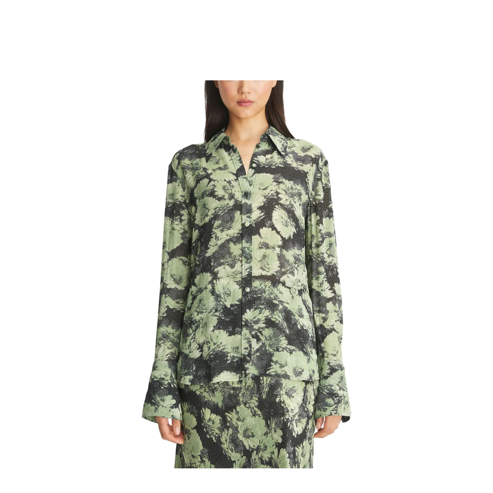 Printed Viscose Shirt - Image 2