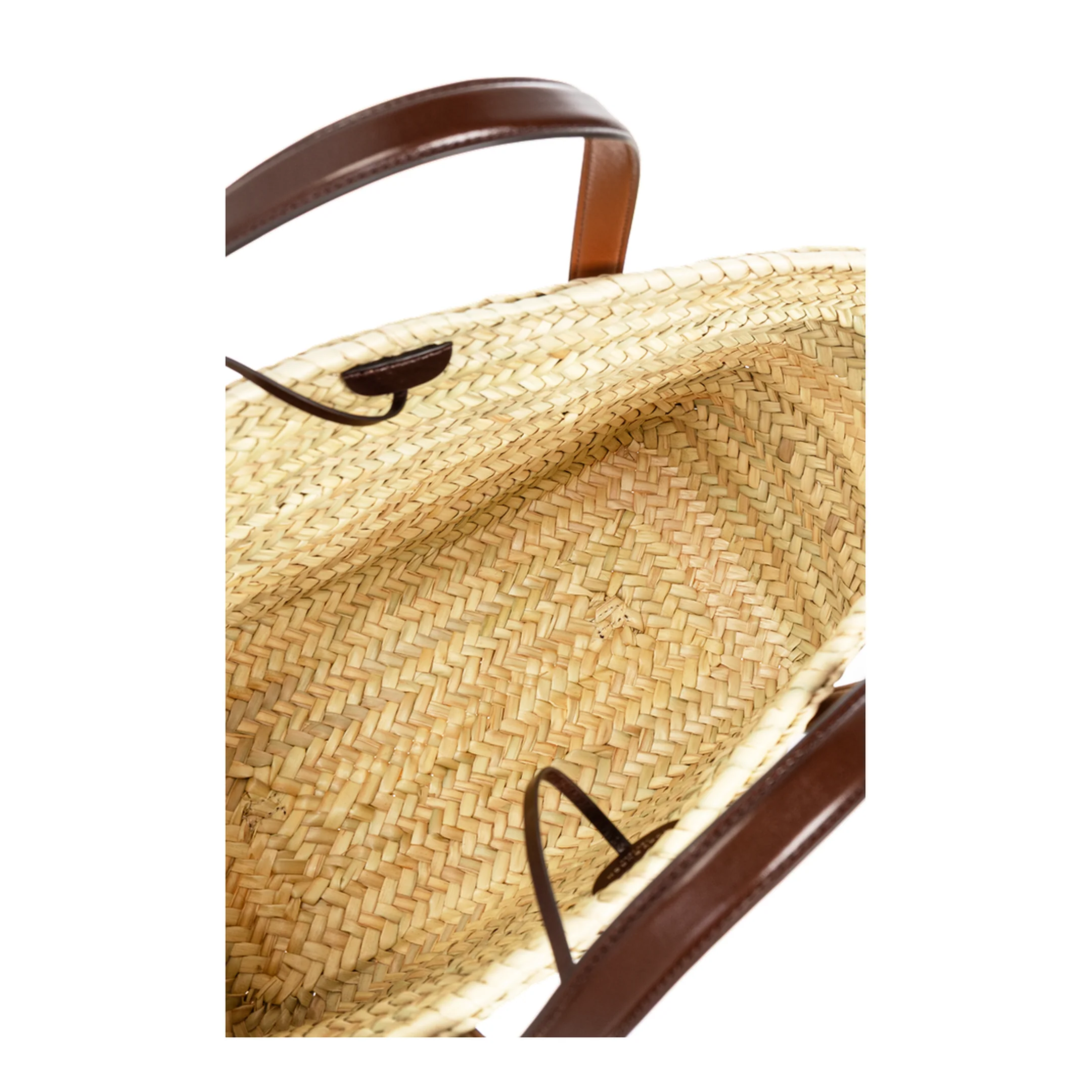 Ella Woven Straw Tote Bag - Neutral - Image 4