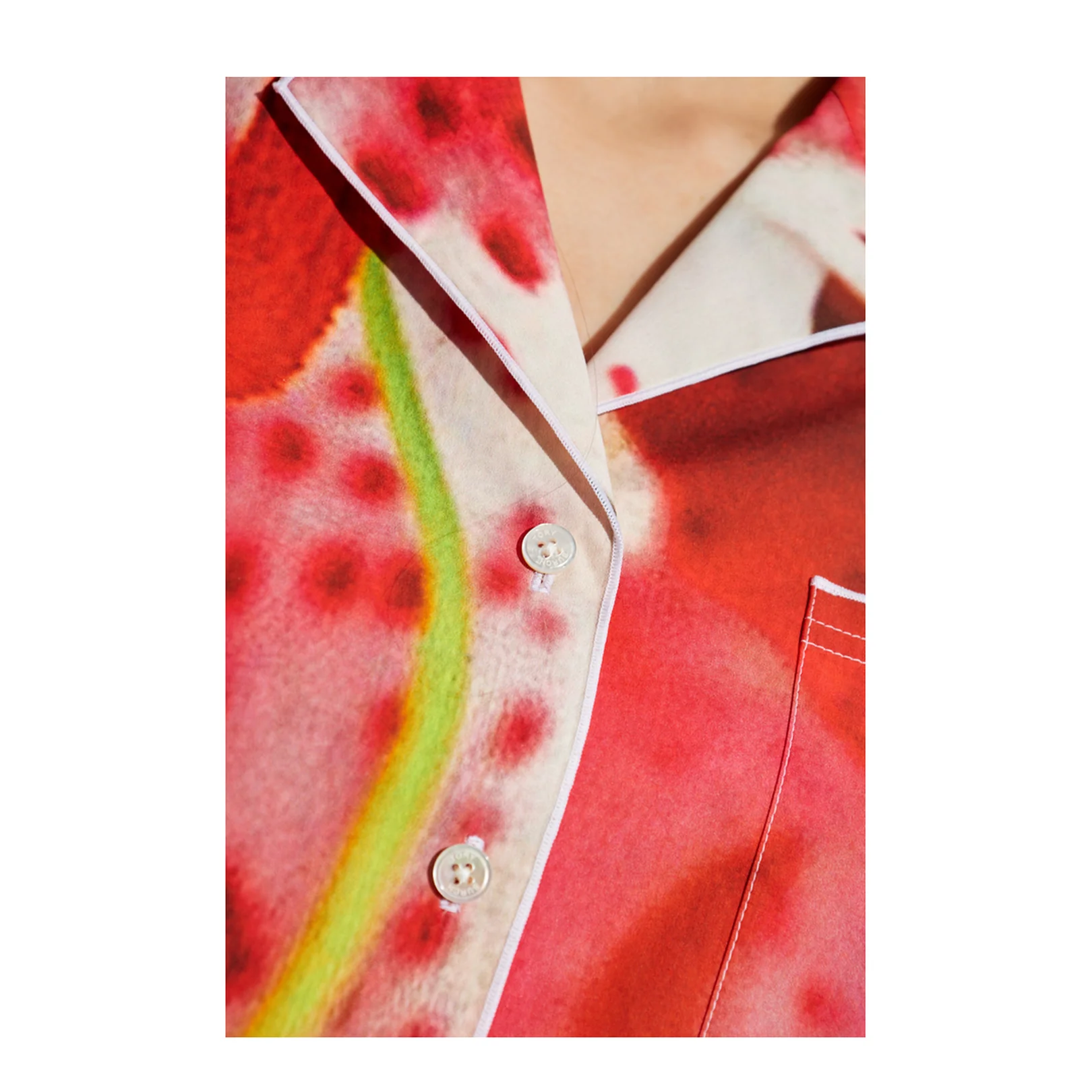 Short Sleeve Shirt Red - Image 5