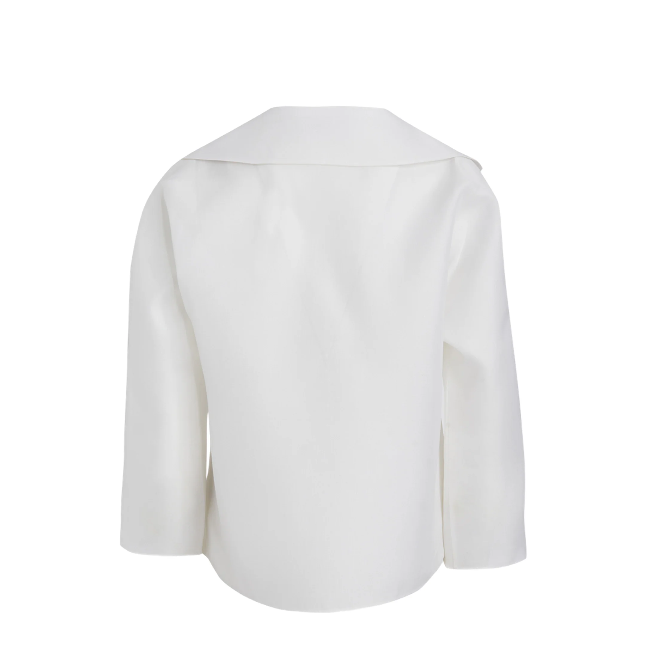 Silk Blouse With 3/4 Sleeves - Image 2