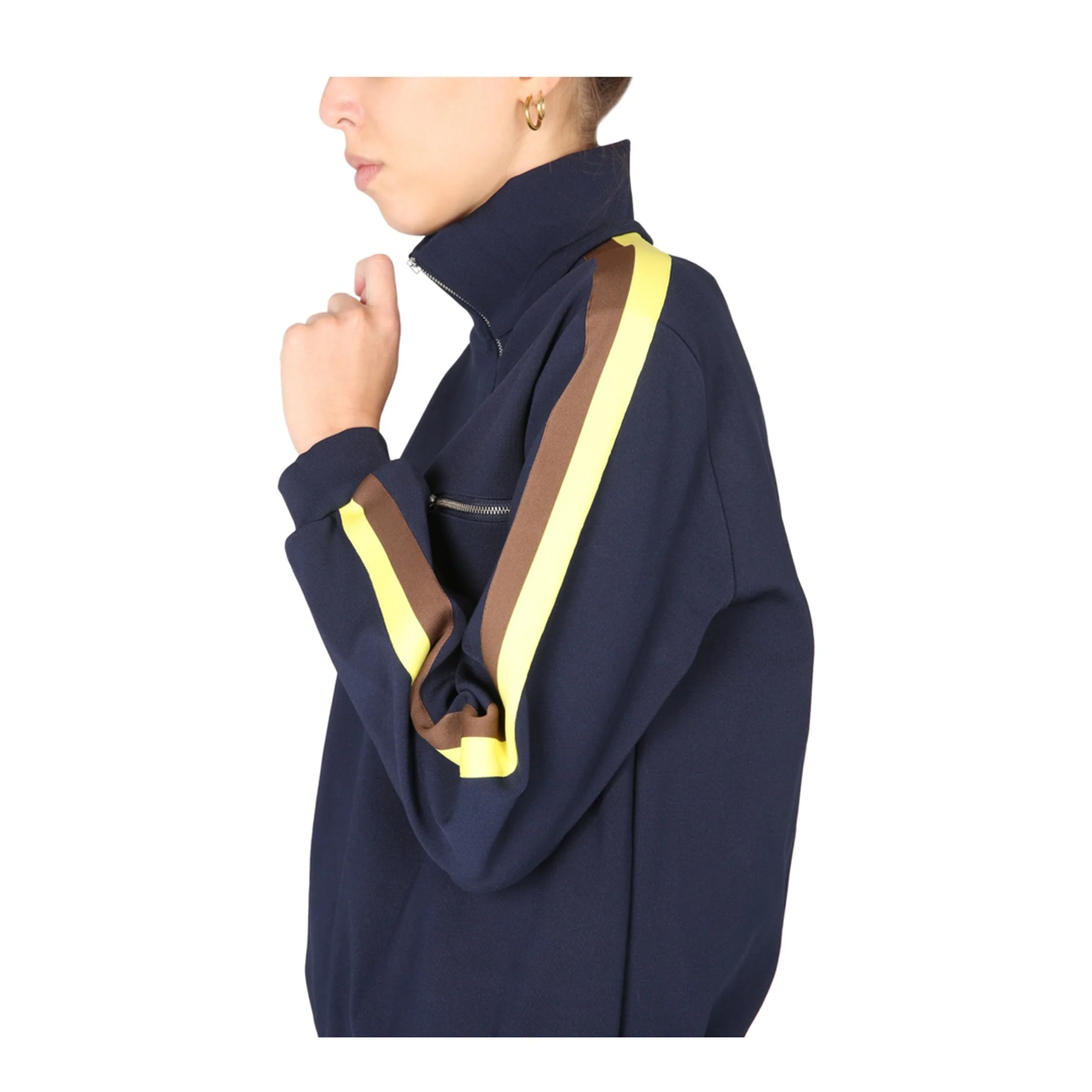Sweatshirt With Front Zipper - Image 4