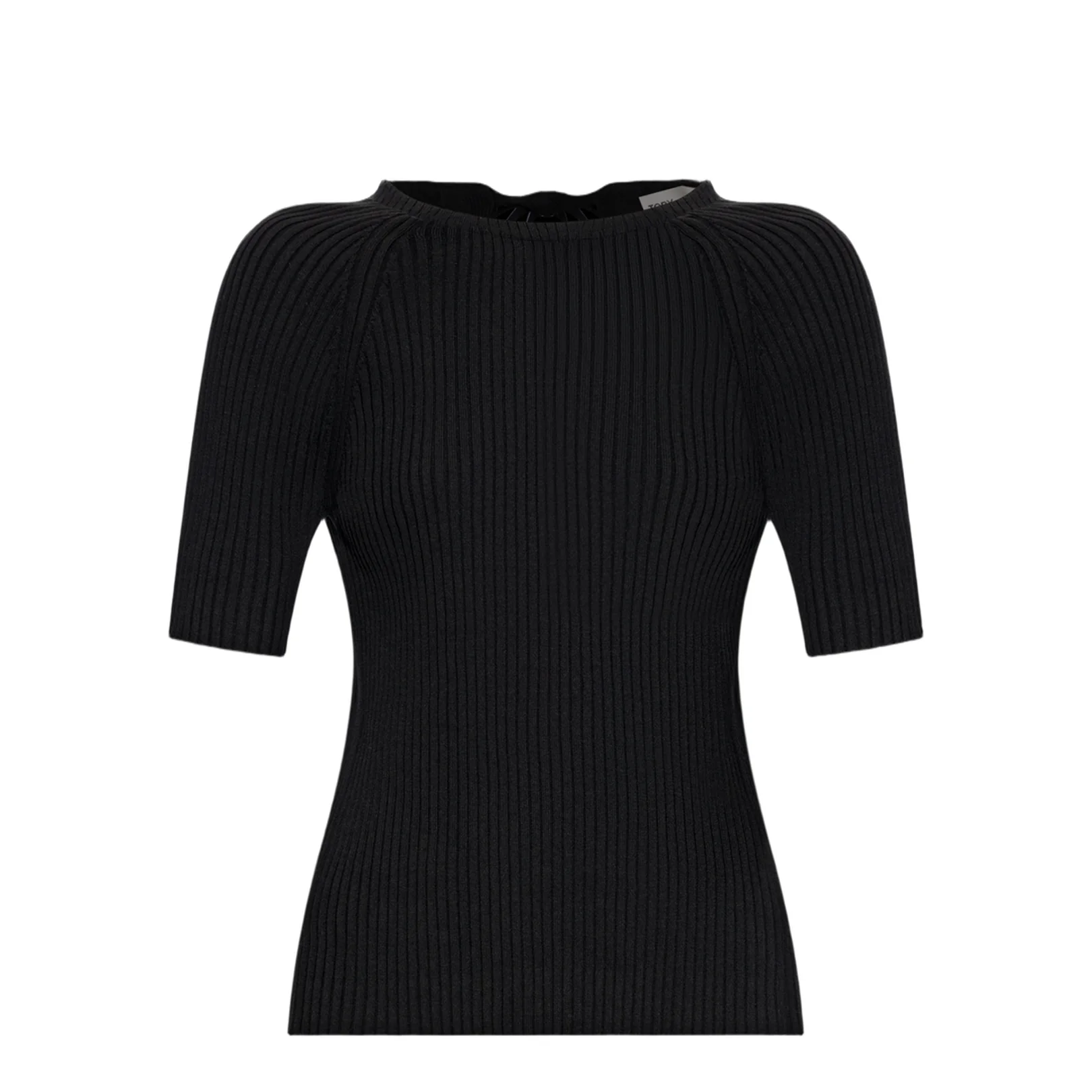 Top Back Tie Black