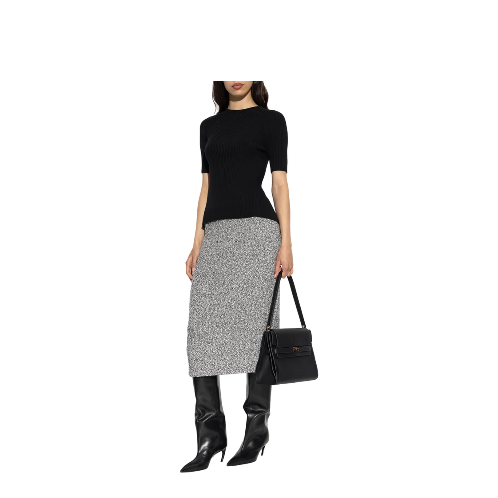 Top Back Tie Black - Image 2