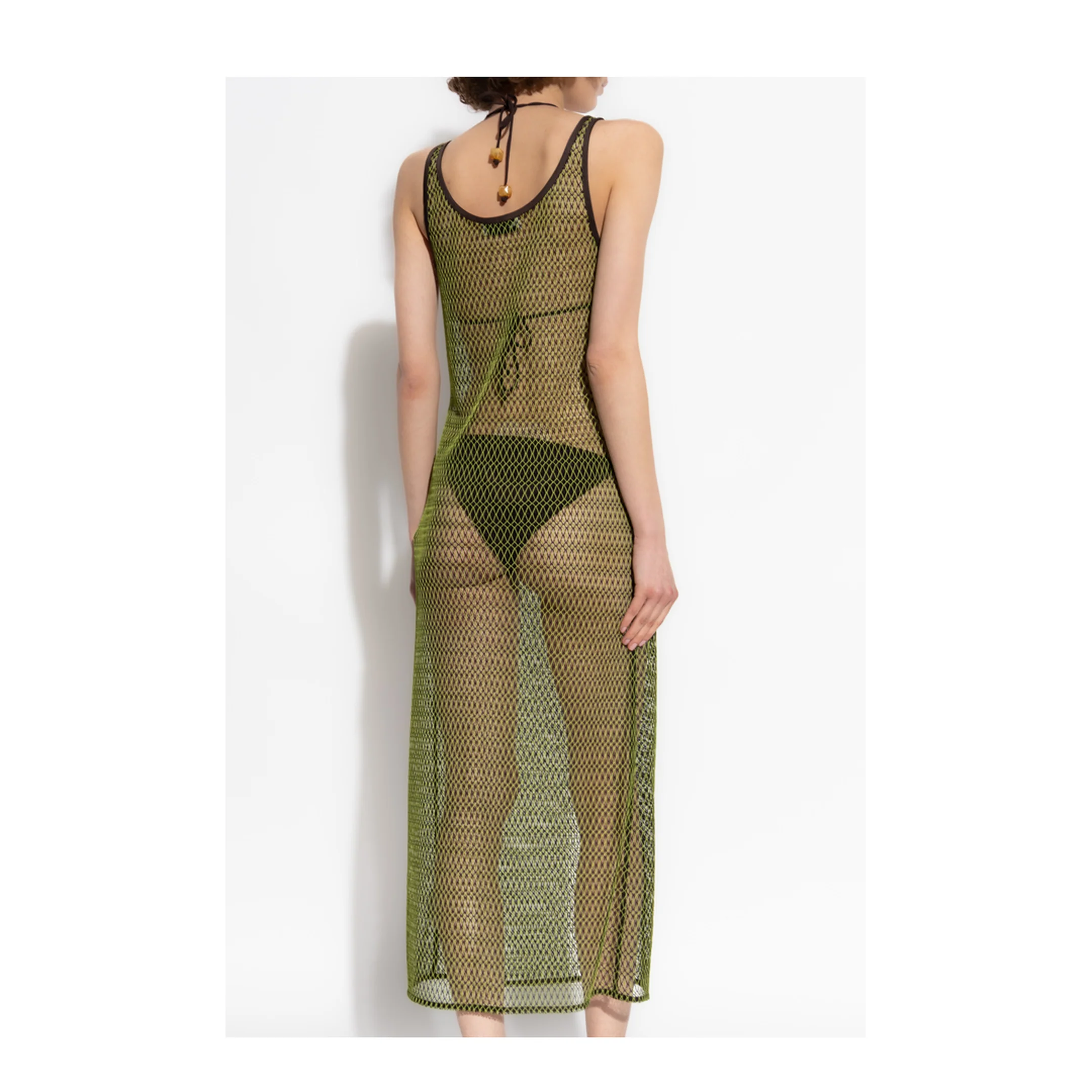 Transparent Dress with Spaghetti Straps - Image 4