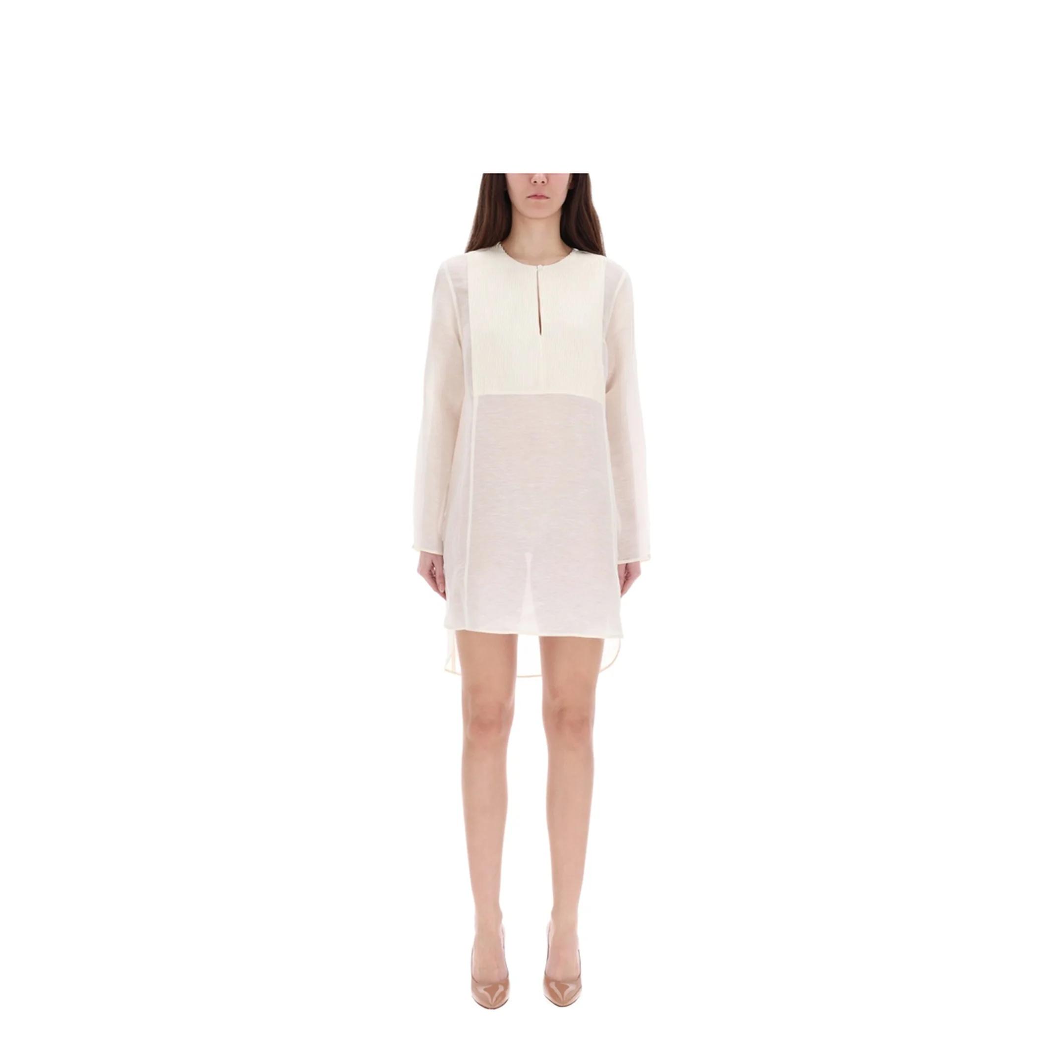 Women Dress Ivory White - Image 3