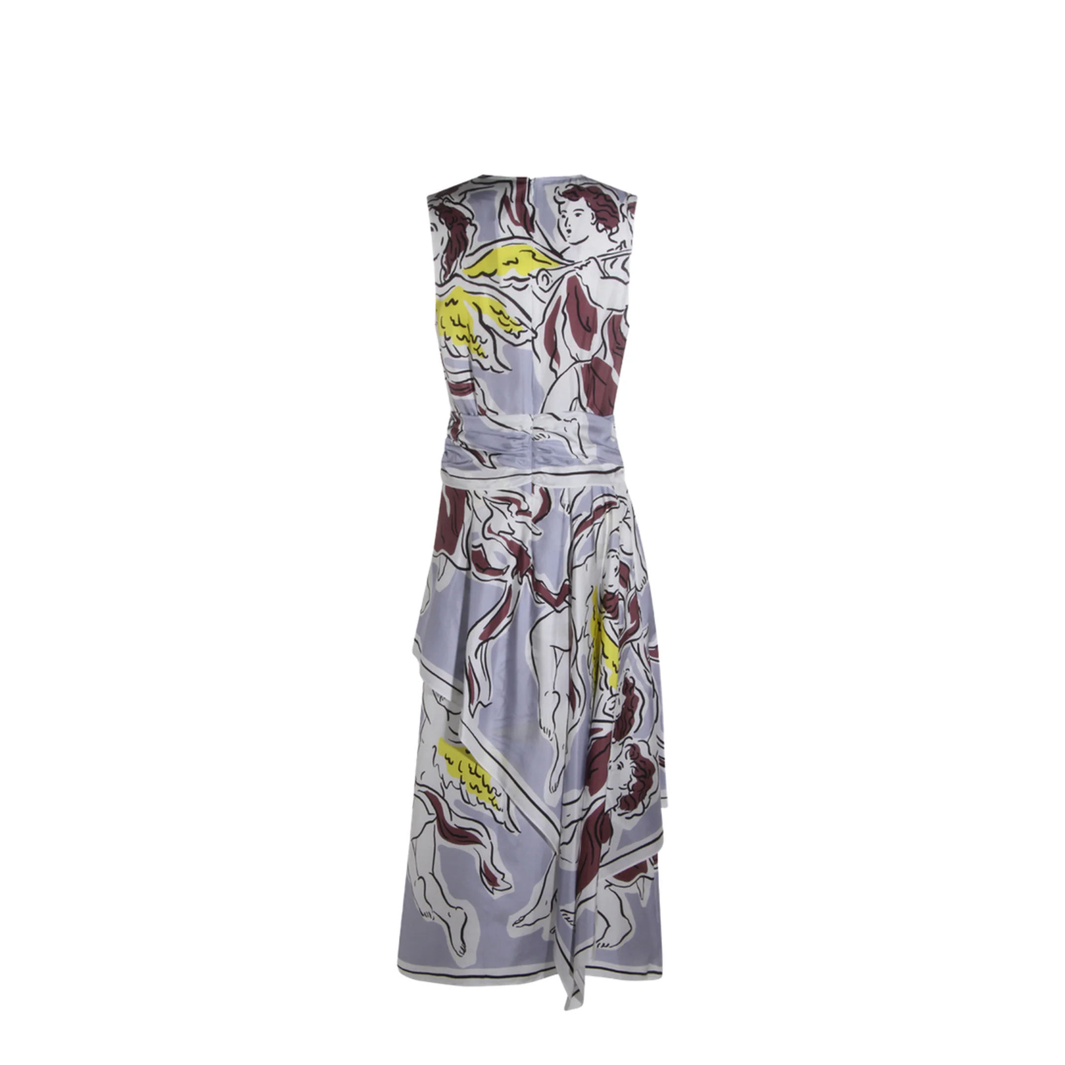 Multicolor Silk Dress - Image 2