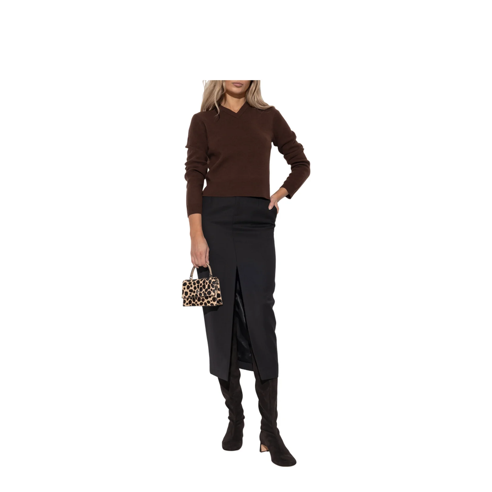 Wool Sweater Brown - Image 2